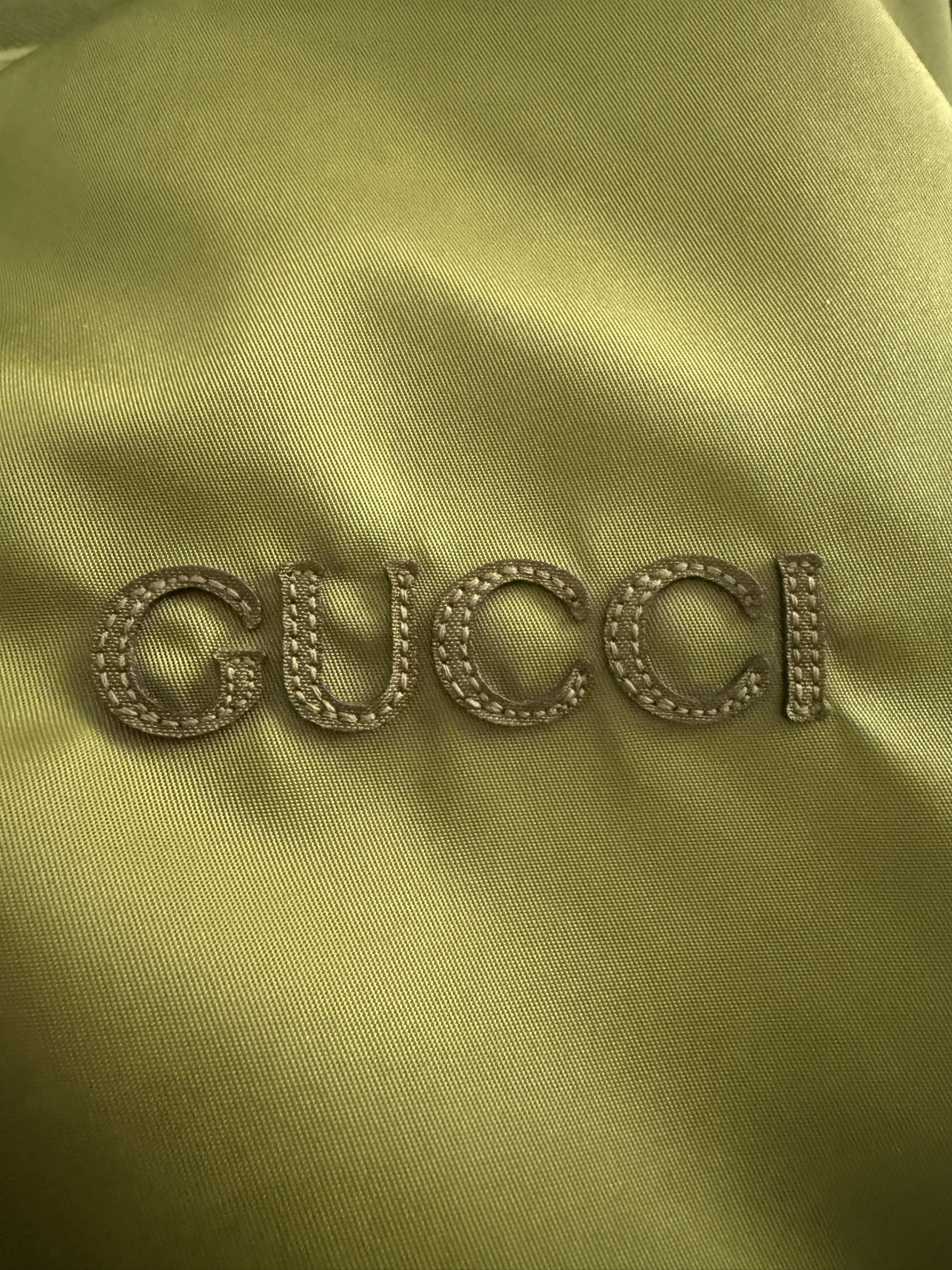 Gucci Runway FW '24 Logo-Appliquéd Padded Satin Bomber Jacket Size US M / EU 48-50 / 2 - 8 Thumbnail