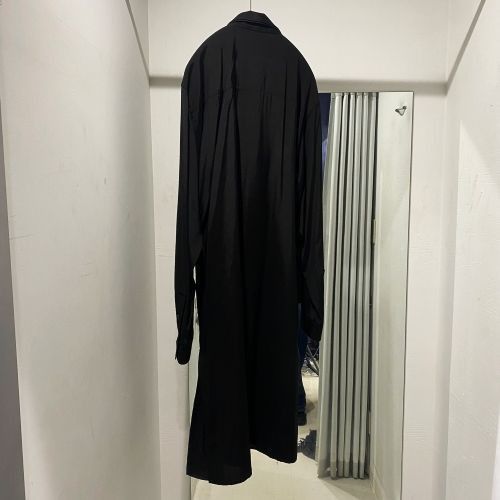 Yohji Yamamoto yohji yamamoto pour homme 24AW LADY DESIGN LONG BLOUSE Size US L / EU 52-54 / 3 - 4 Thumbnail