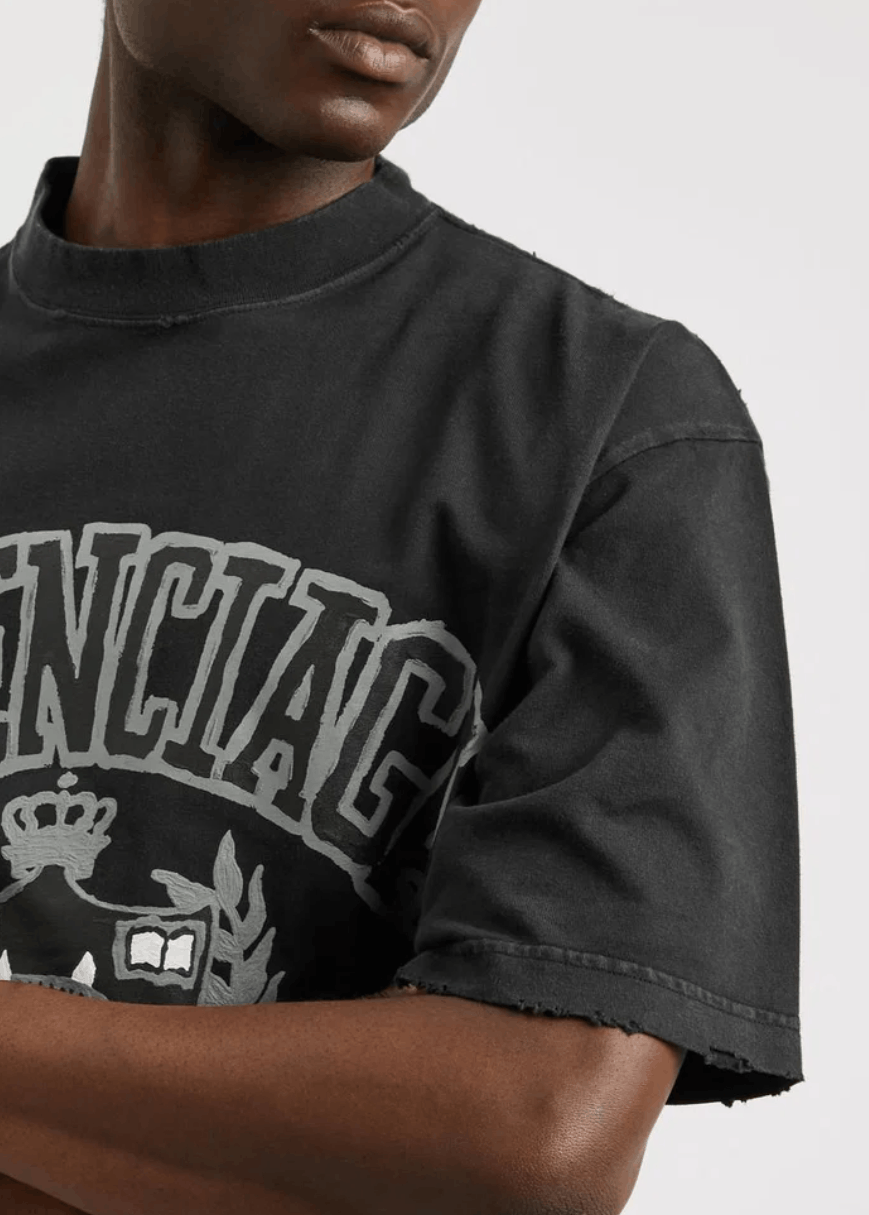 Balenciaga Balenciaga DIY College Medium Fit T Shirt Size US XL / EU 56 / 4 - 3 Thumbnail