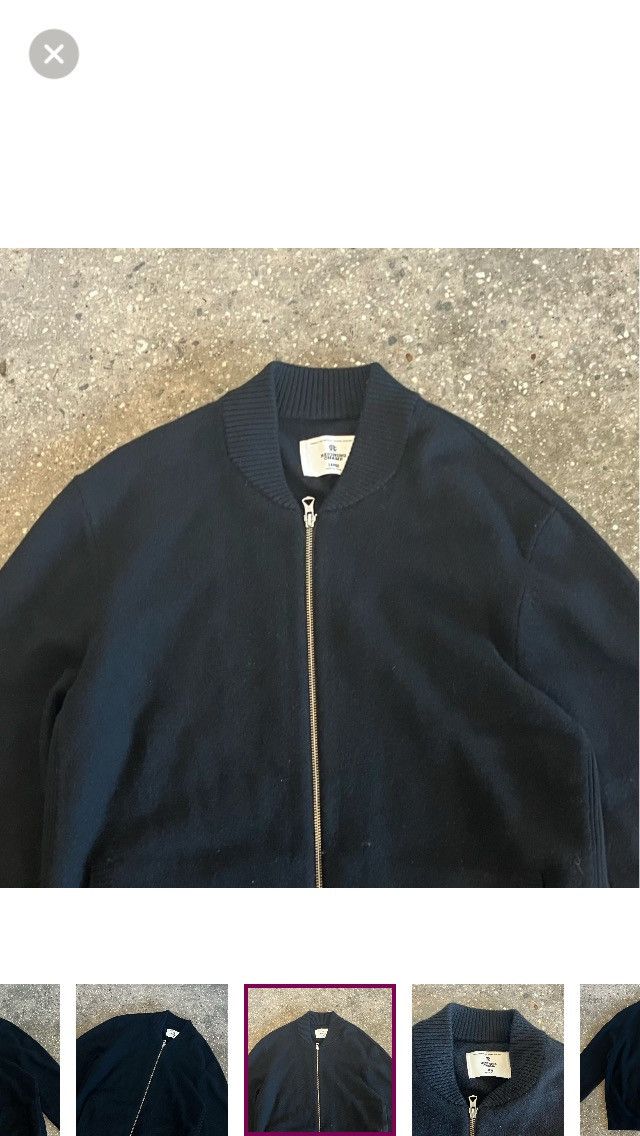 Reigning Champ Reigning Champion Merino Wool Track Jacket Large Size US L / EU 52-54 / 3 - 6 Thumbnail