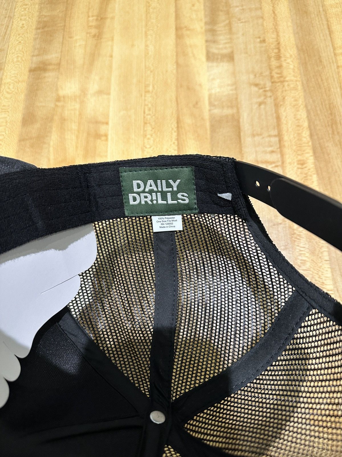Other Daily Drills NYC Pop up trucker hat Size ONE SIZE - 3 Thumbnail