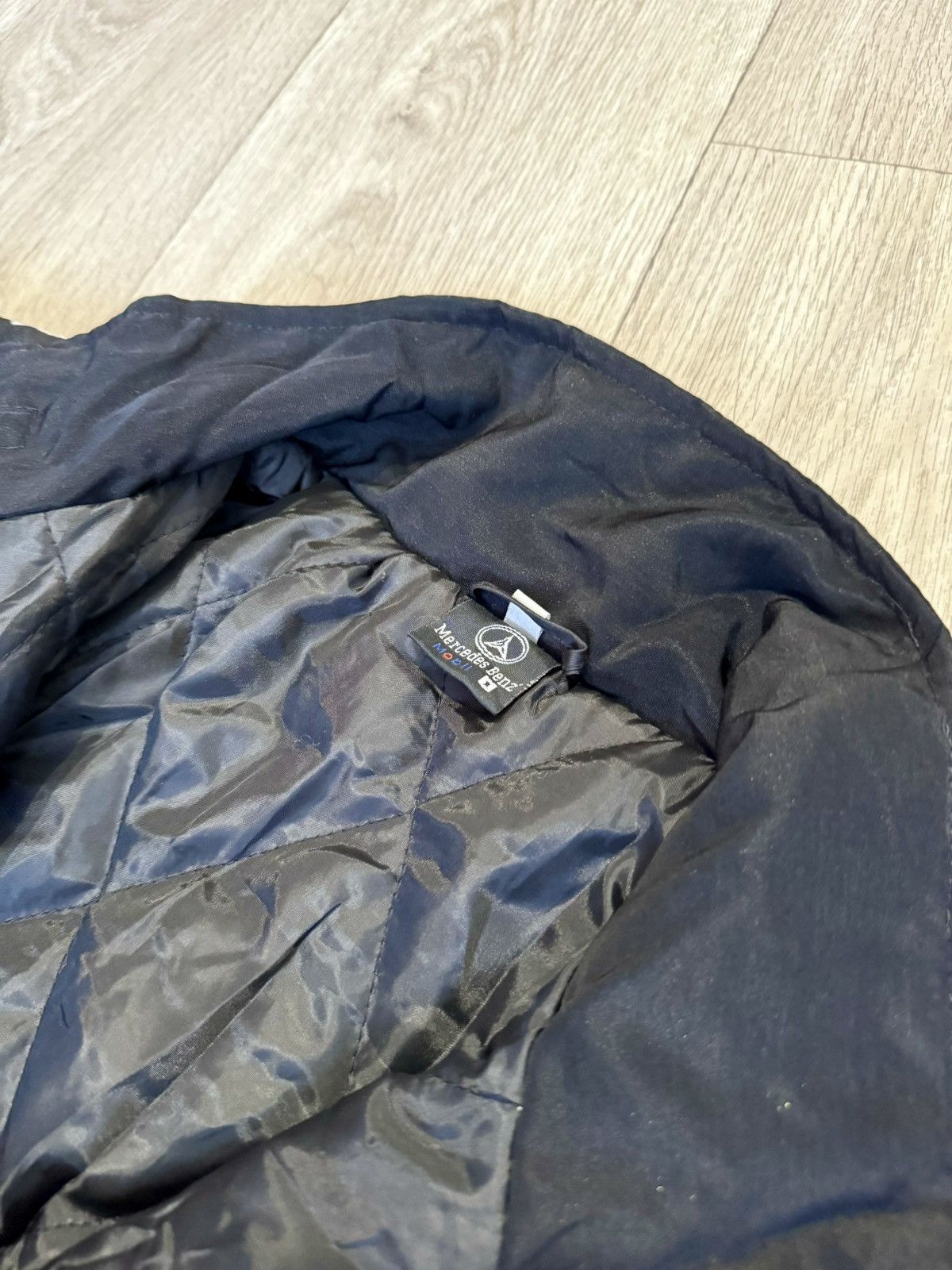 Mercedes-Benz × Vintage 🔷Vintage Mercedes Benz Racing Nylon Bomber Jacket🔷 Size US L / EU 52-54 / 3 - 6 Thumbnail