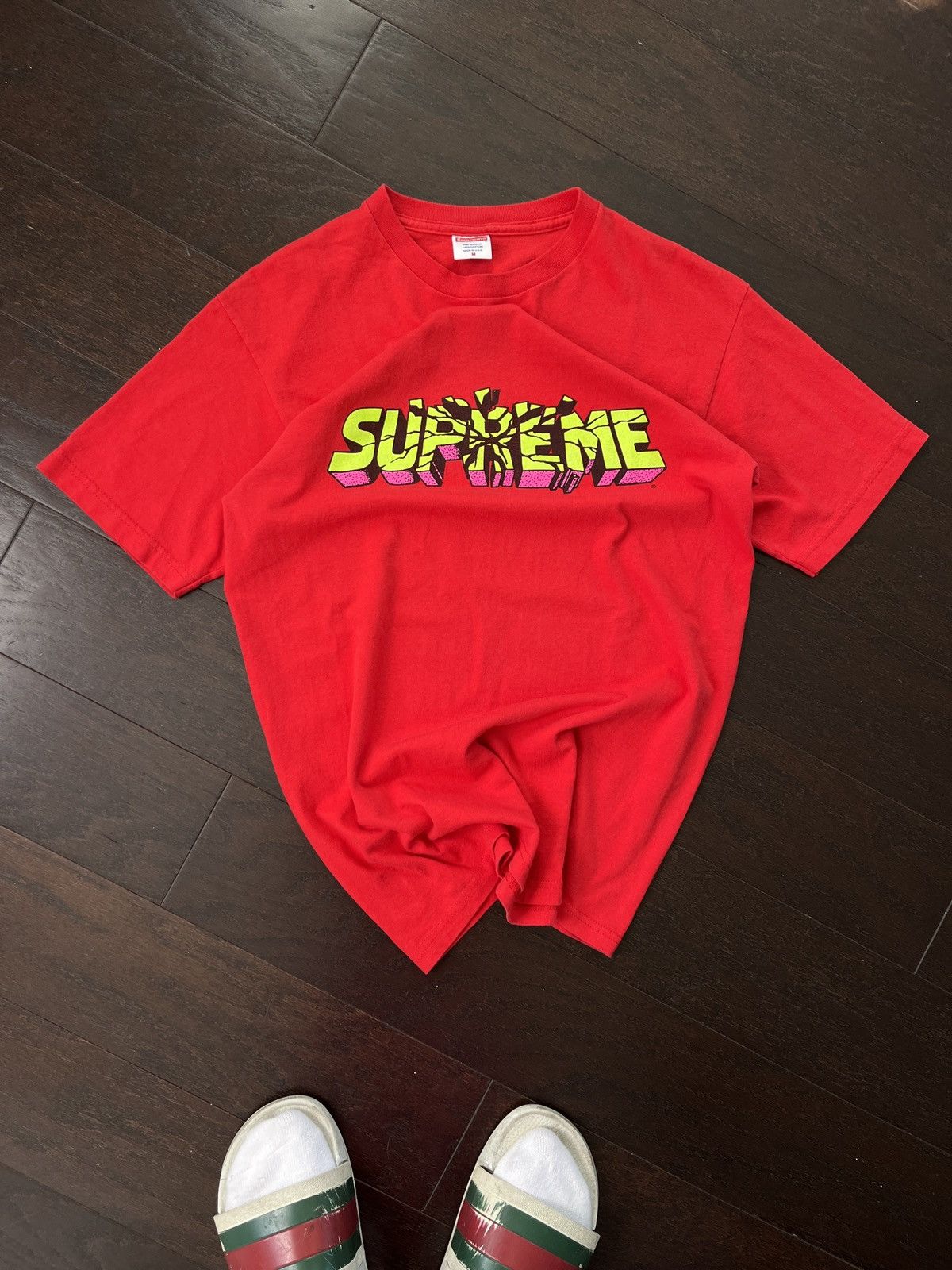 Supreme Rare Supreme hulk Smash Tee FW08 M Size US M / EU 48-50 / 2 - 1 Thumbnail