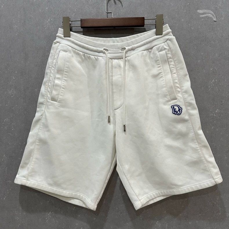 Dior Dior Men's Embroidered Logo Casual Shorts Size US 30 / EU 46 - 1 Thumbnail