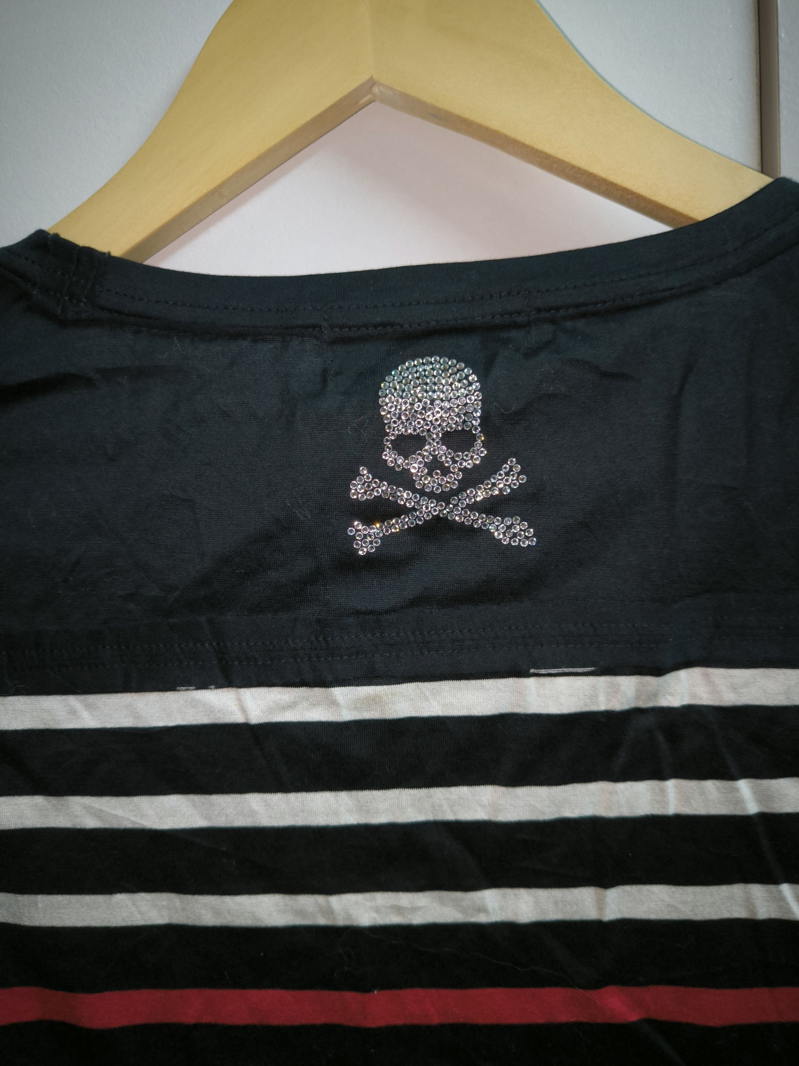 Japanese Brand × Mastermind Production Mastermind Japan Striped Tee Size XS / US 0-2 / IT 36-38 - 14 Thumbnail