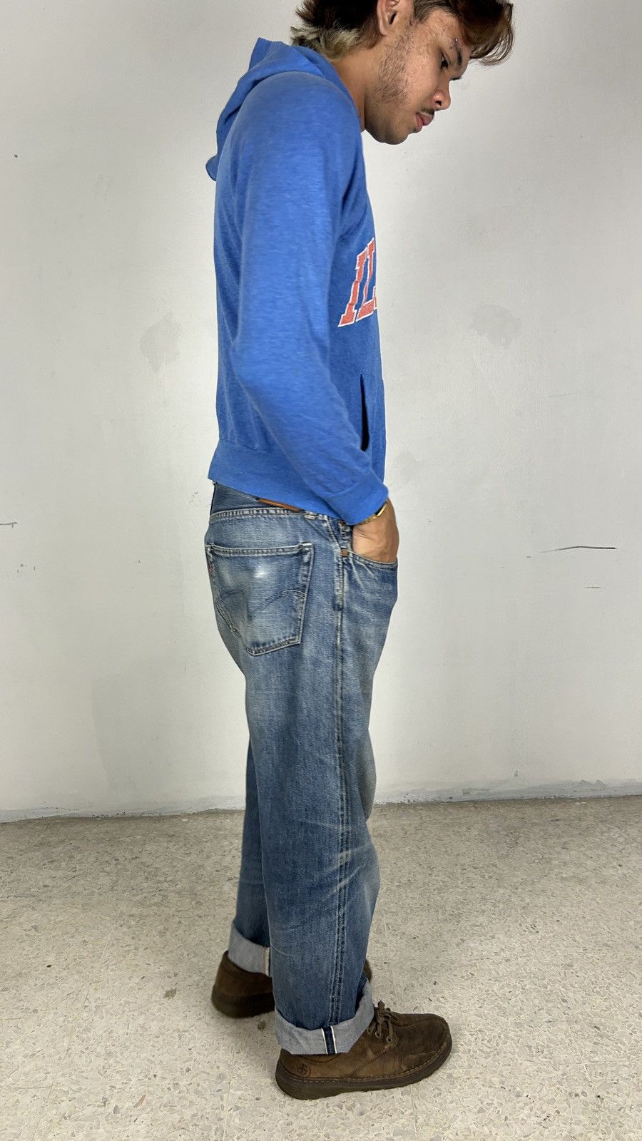 Vintage 1980s Illinois Collegiate Hoodie Size US M / EU 48-50 / 2 - 5 Thumbnail