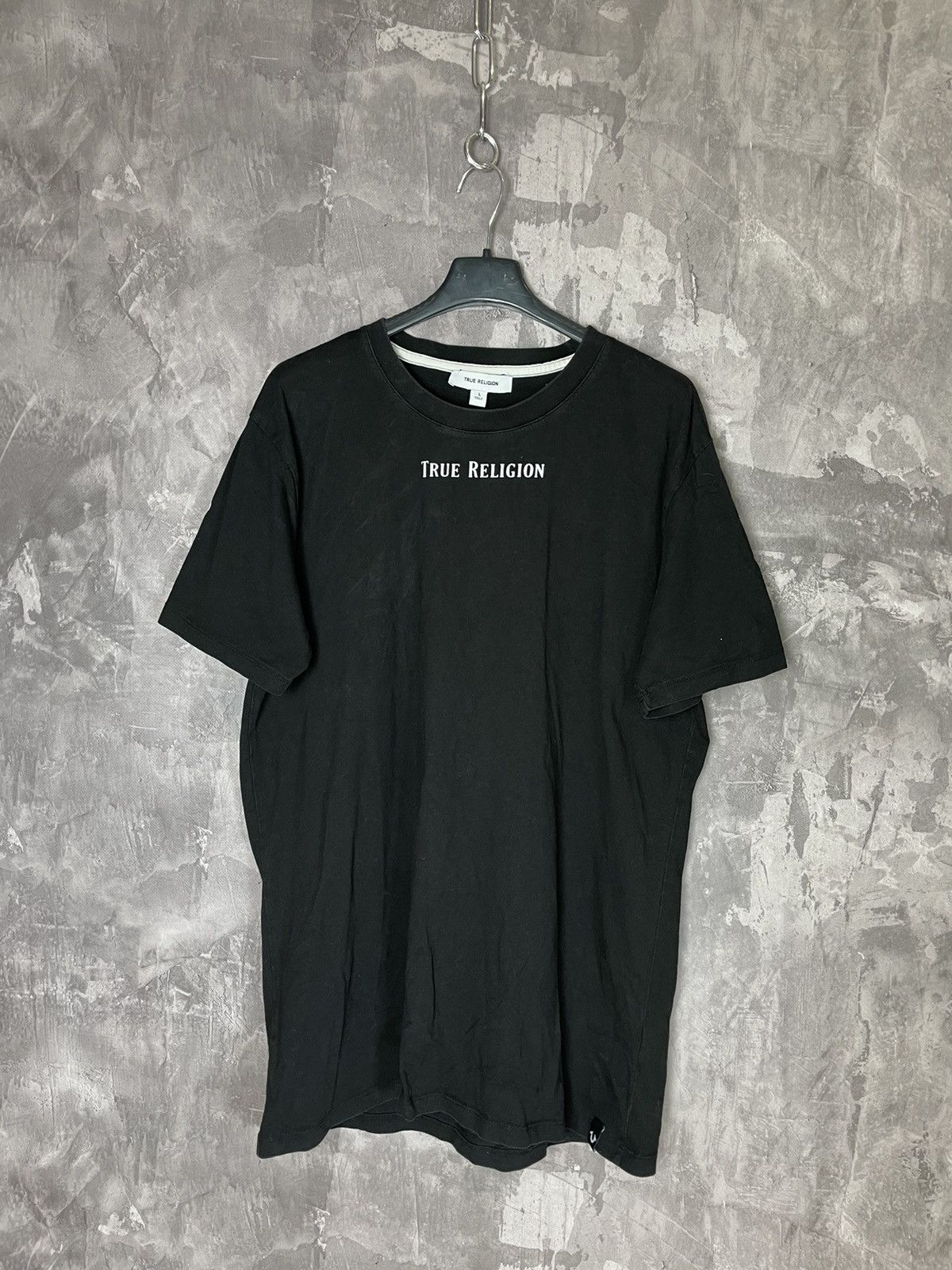 True Religion × Vintage VINTAGE TRUE RELIGION BIG LOGO T-SHIRT Y2K TEE Size US L / EU 52-54 / 3 - 9 Thumbnail