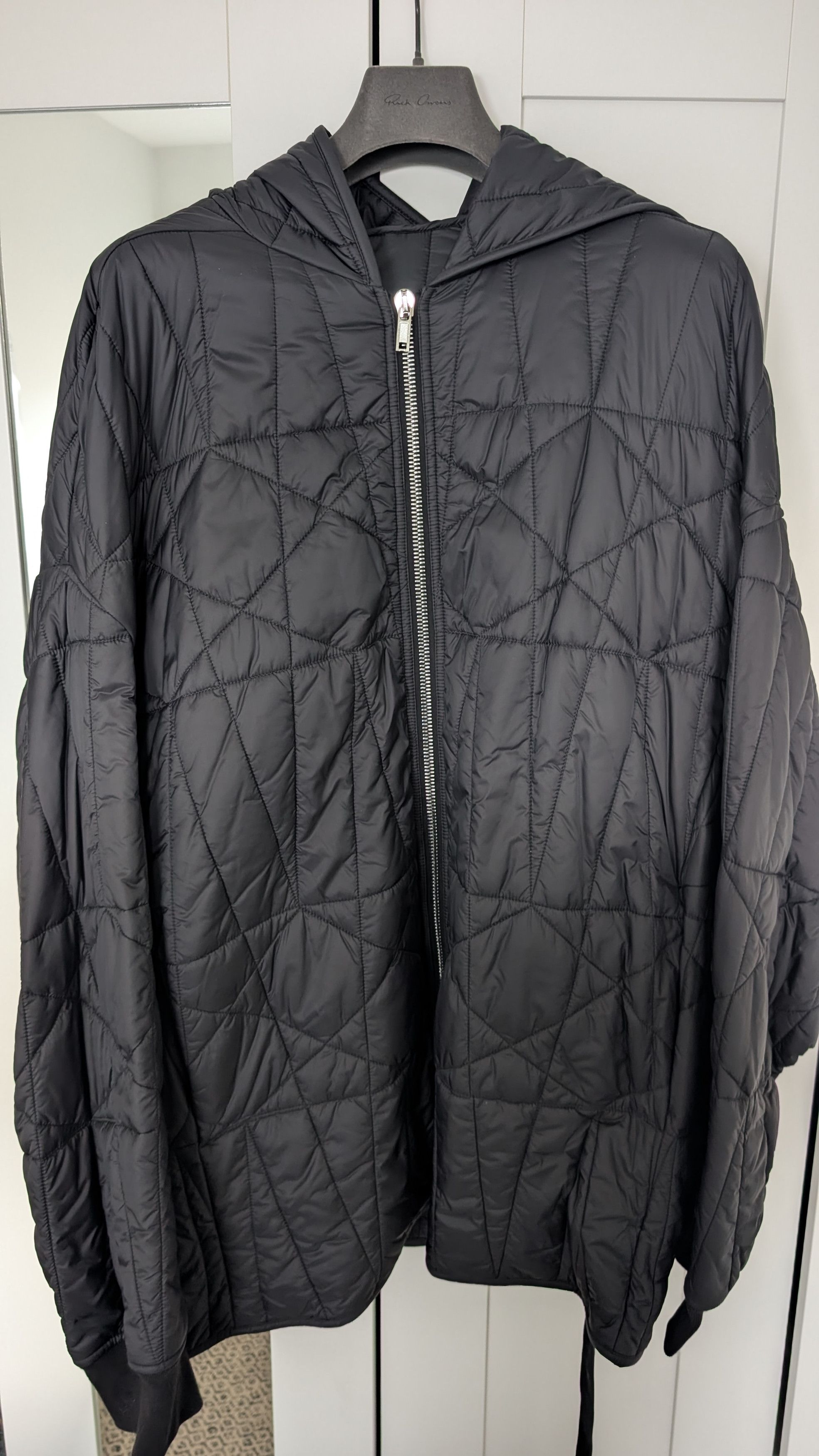 Rick Owens Rick Owens Drkshdw Black Zip Front Peter Jacket Size US XXL / EU 58 / 5 - 1 Thumbnail