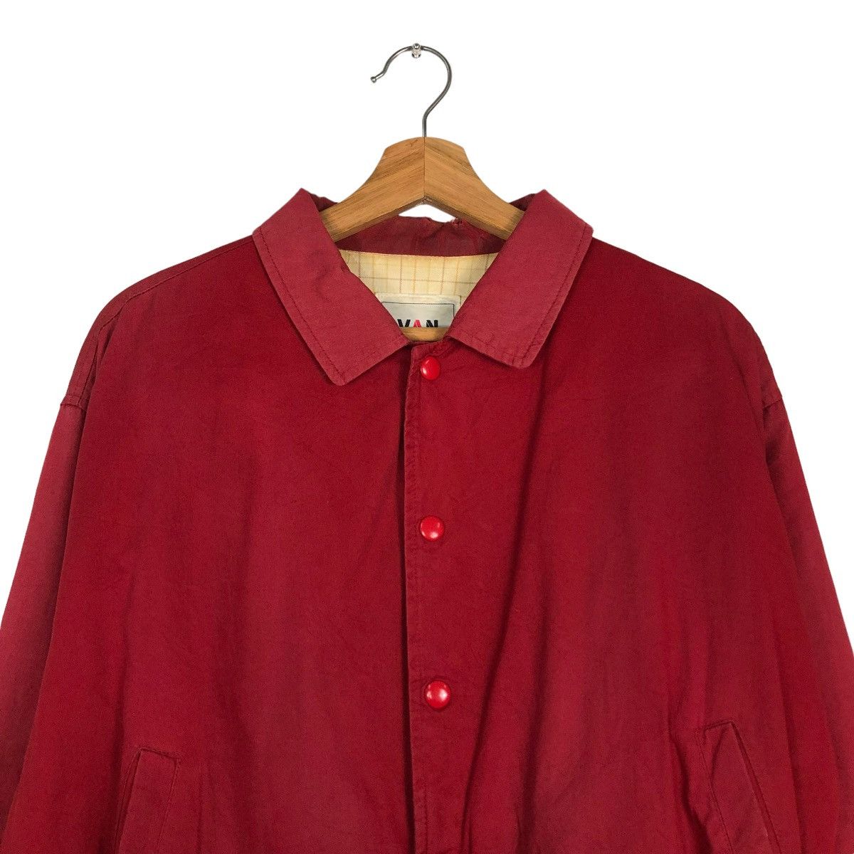Japanese Brand 🔥VINTAGE BOMBER JACKET VAN JAC JAPAN ISSEY MIYAKE BIG LOGO Size US M / EU 48-50 / 2 - 6 Thumbnail