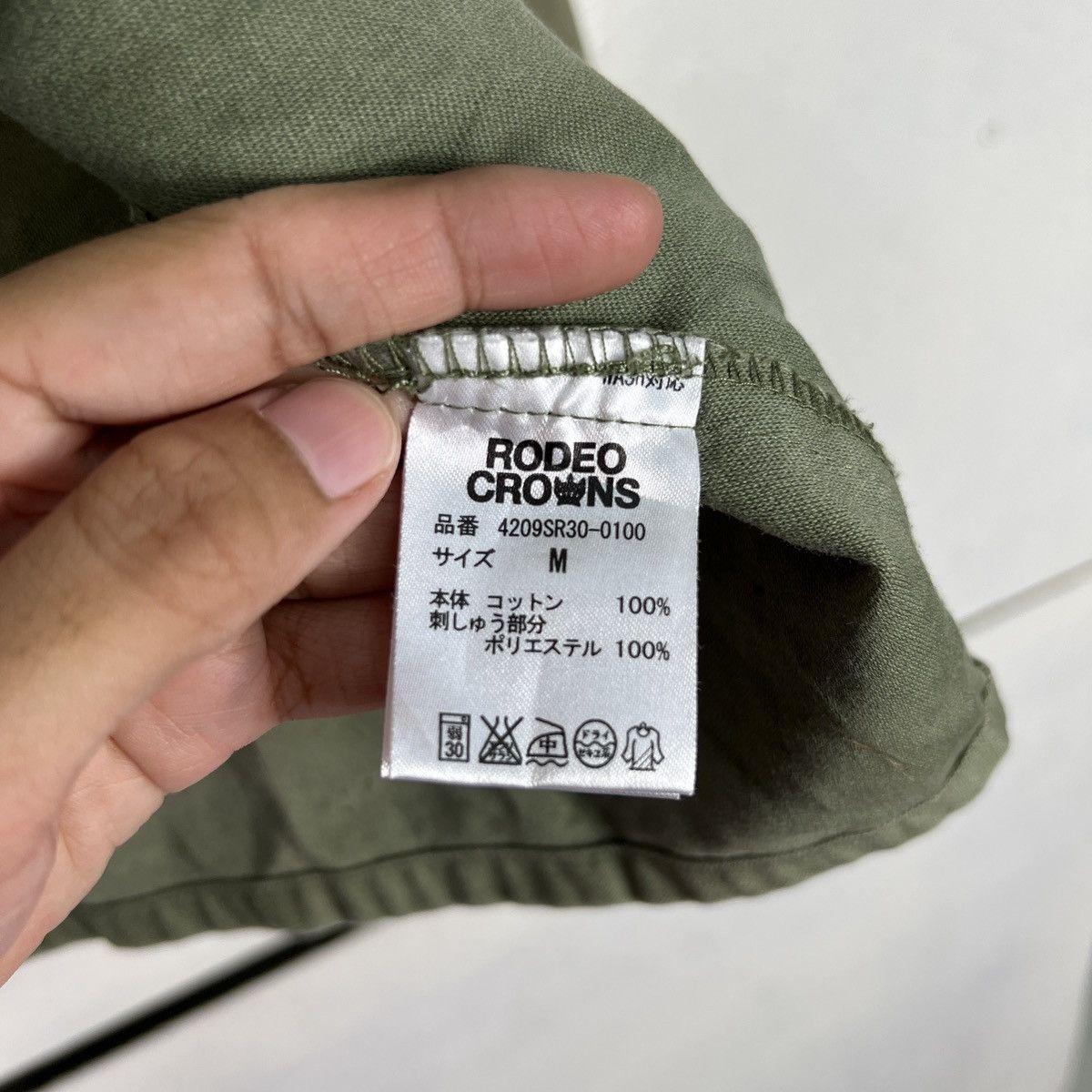 Japanese Brand 🔥 RODEO CROWNS MILITARY JACKET Size US M / EU 48-50 / 2 - 17 Thumbnail