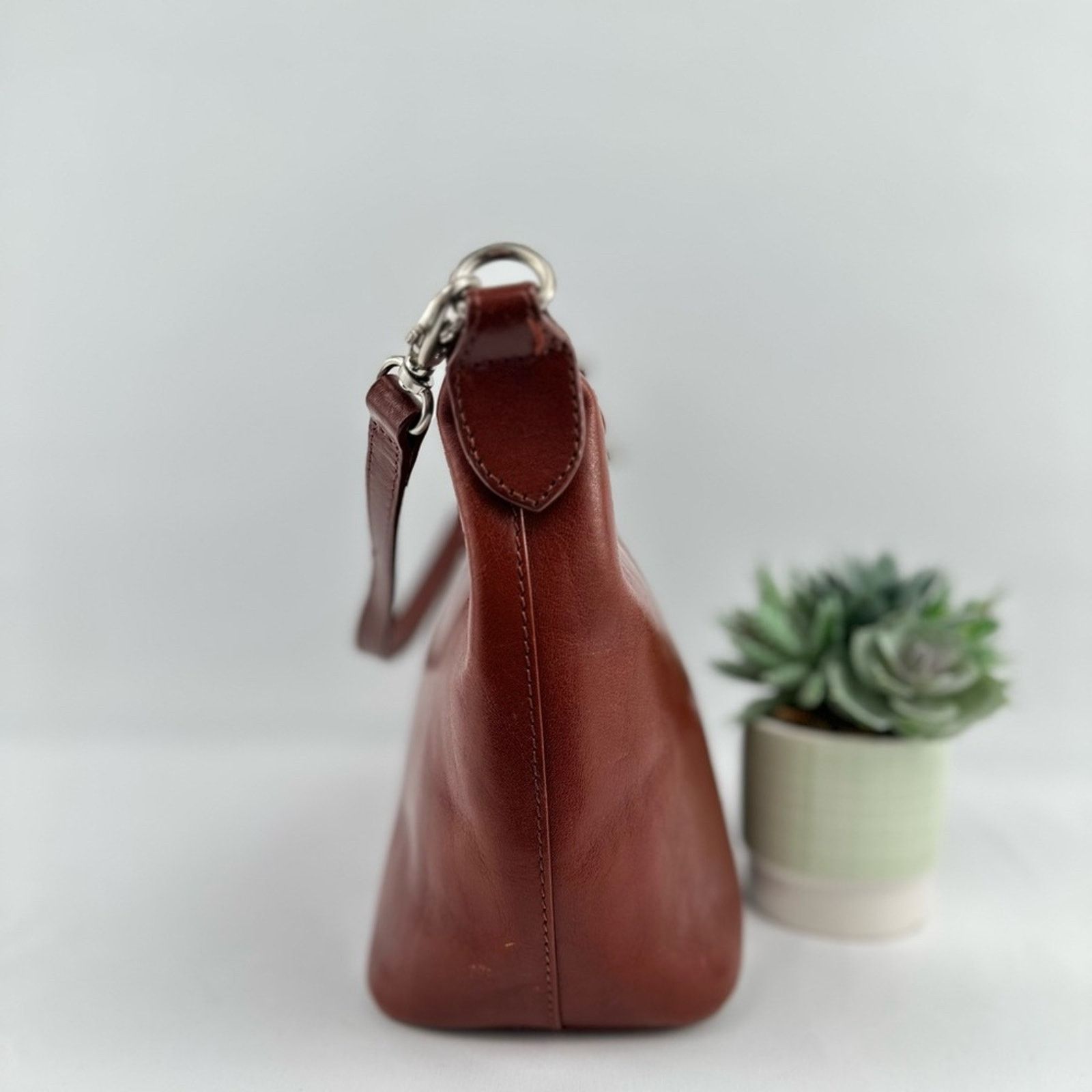 Hobo HOBO INTERNATIONAL Rust Leather Crossbody /handle Bag Size ONE SIZE - 4 Thumbnail
