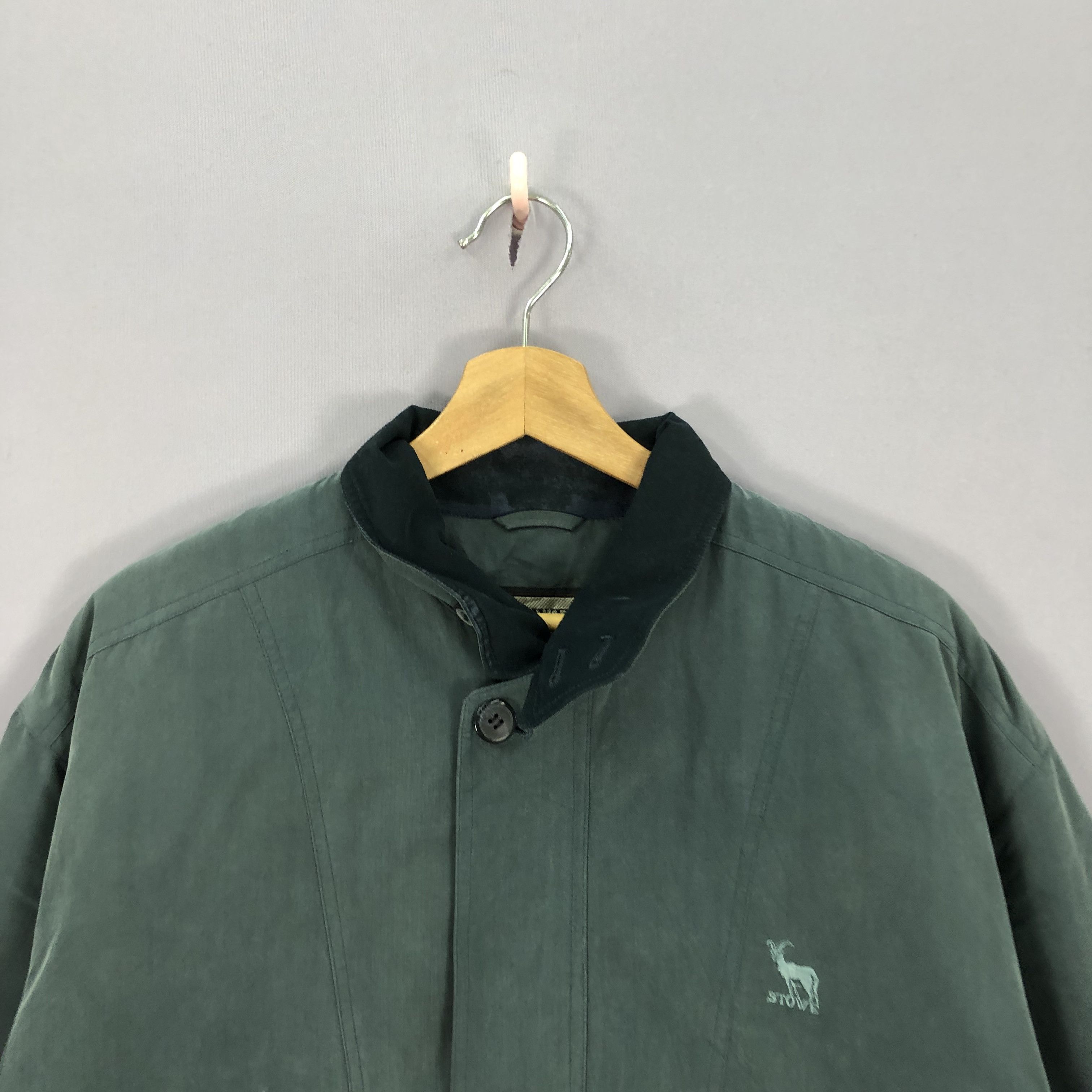 Japanese Brand × Vintage Vintage 90s Stowe Varsity Bomber Zipper Jackets Size US L / EU 52-54 / 3 - 4 Thumbnail