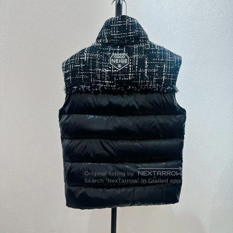 Chanel Chanel Ski series woven logo letter stitching down vest Size XS / US 0-2 / IT 36-38 - 2 Thumbnail