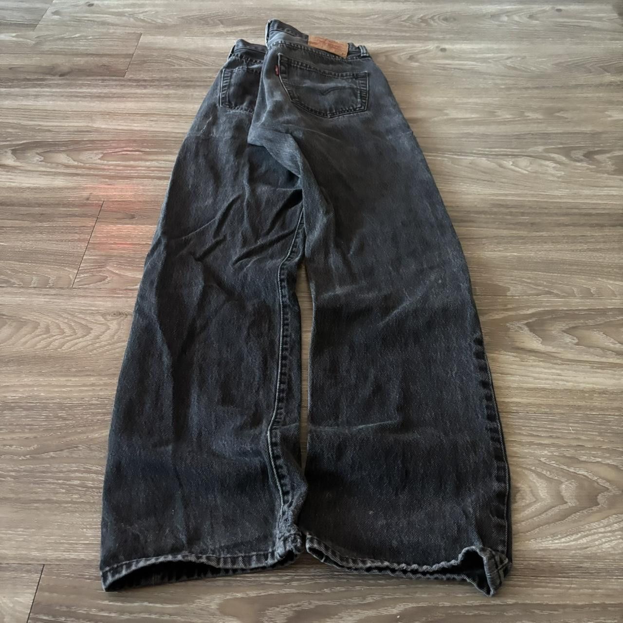 Levi's Crazy Vintage Y2K/2000s Grunge Black Levis 501 Denim Jeans! 31x32 Size US 31 - 4 Thumbnail