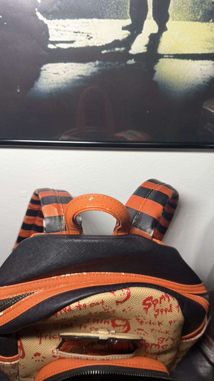 Other Rare Y2K Loungefly Trick ‘R Treat Pumpkin Head Mini Backpack Size ONE SIZE - 2 Thumbnail
