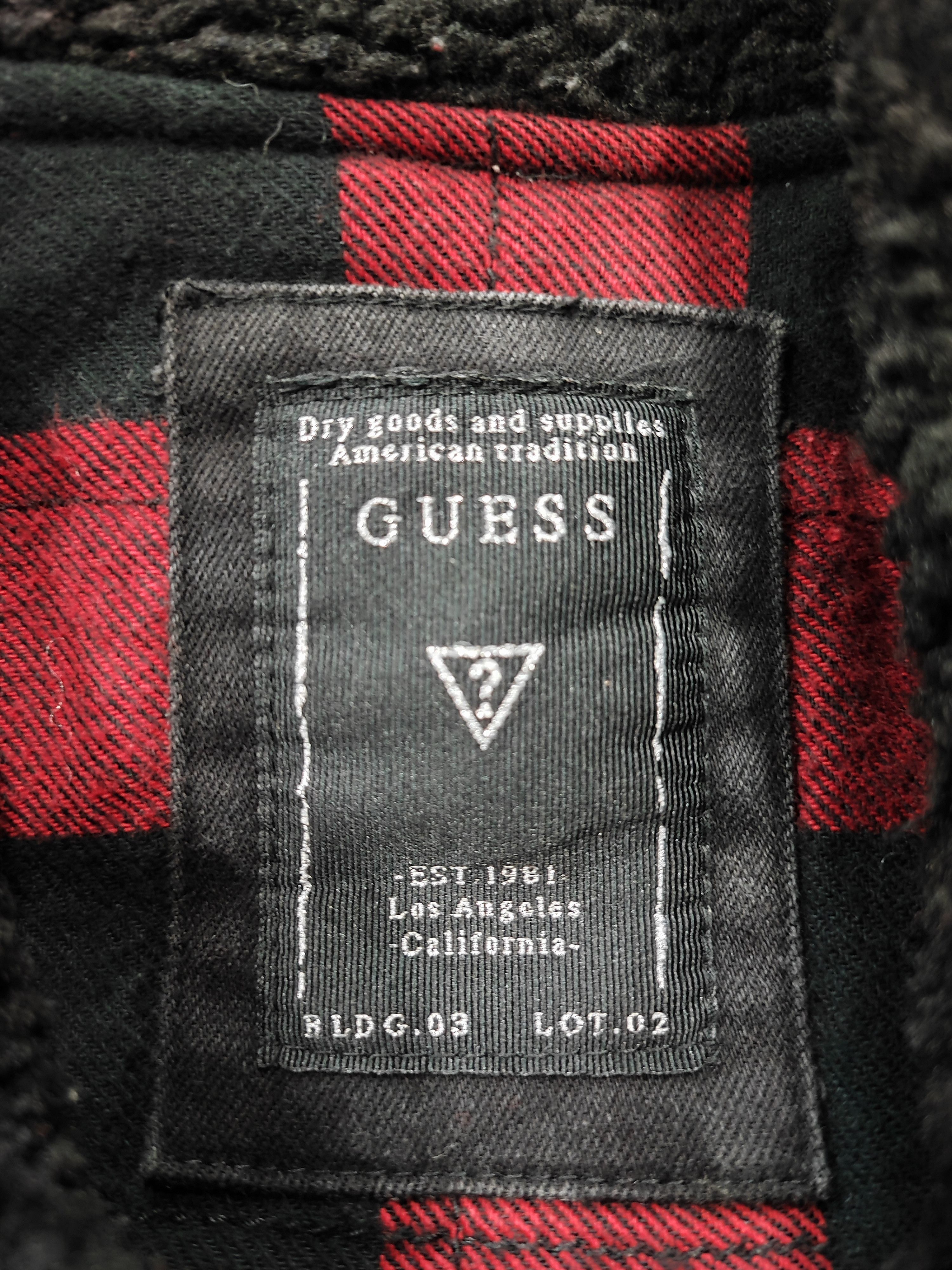 Guess Guess Faded Black Denim Trucker Jacket Size US L / EU 52-54 / 3 - 9 Thumbnail