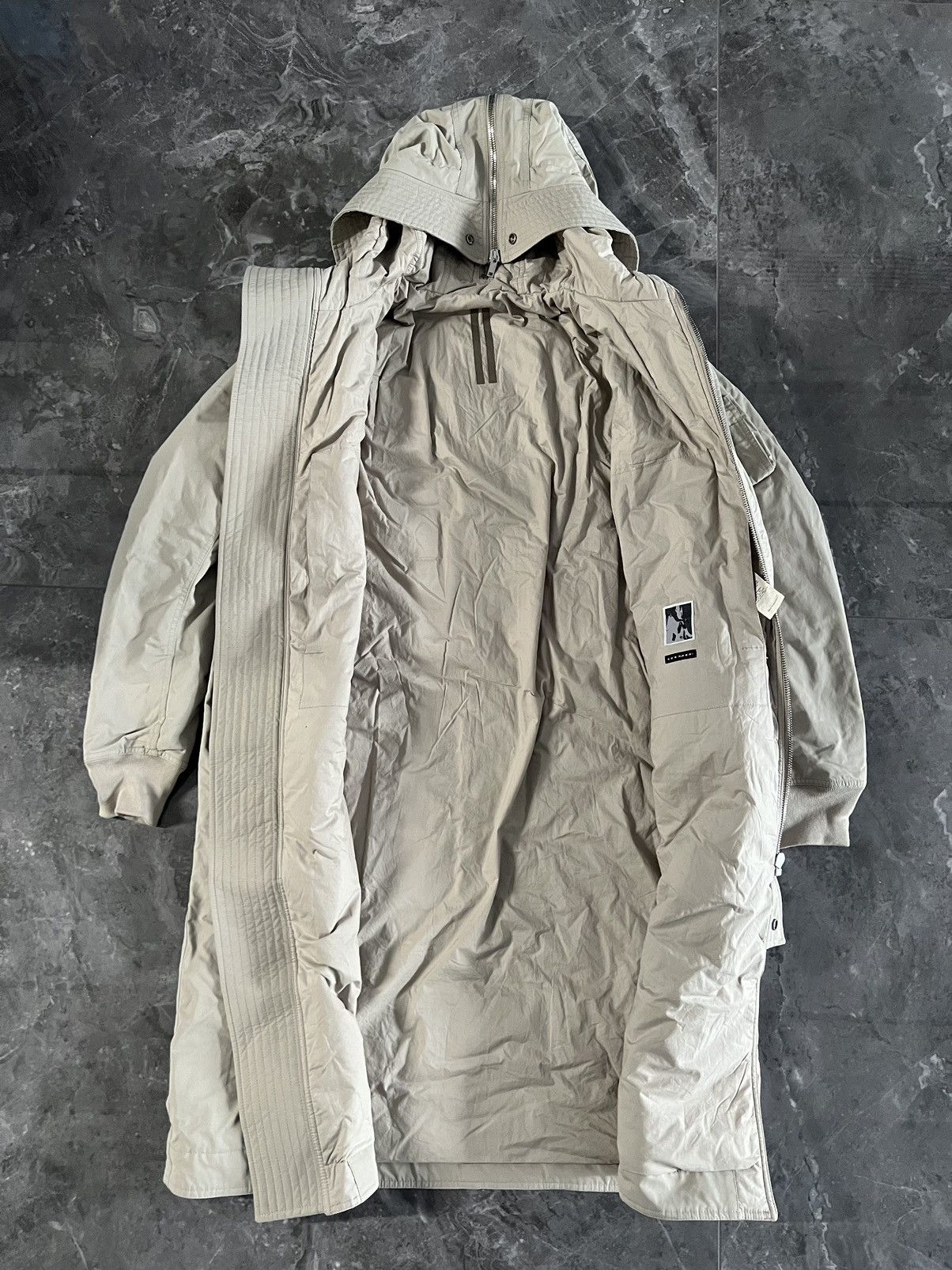 Rick Owens Drkshdw Rick Owens DRKSHDW Hooded Parka Size US M / EU 48-50 / 2 - 3 Thumbnail