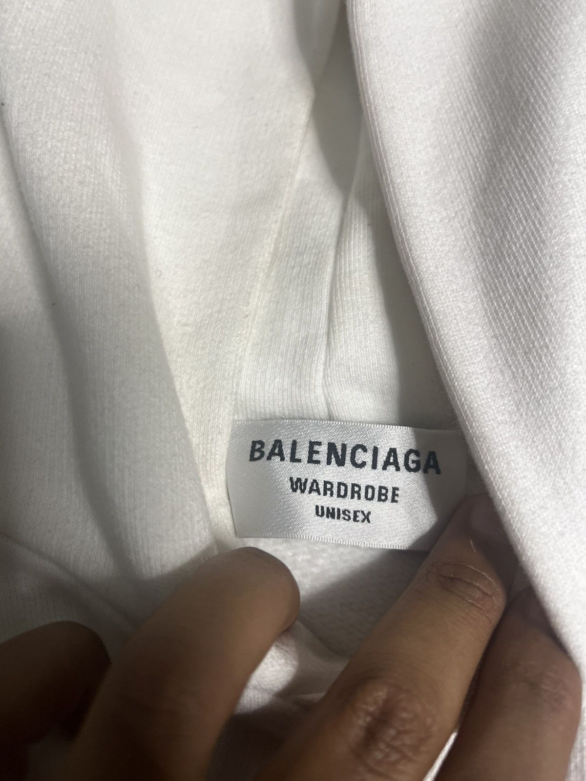 Balenciaga *THROW OFFERS* WHITE BALENCIAGA VENEZIA PULLOVER RARE HOODIE Size US M / EU 48-50 / 2 - 9 Thumbnail