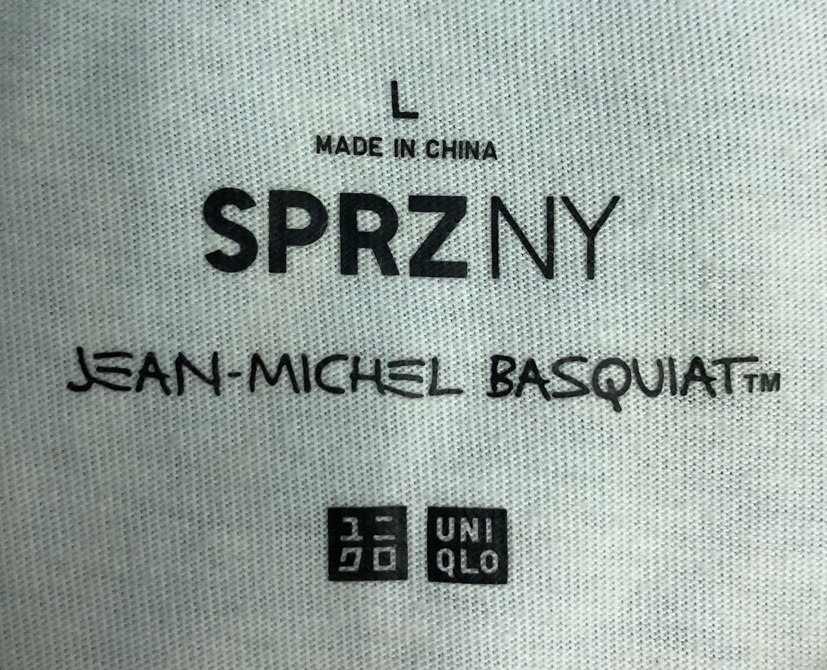 Uniqlo Uniqlo SPRZNY Estate Of Jean-Michel Basquiat T-Shirt Size US L / EU 52-54 / 3 - 9 Thumbnail