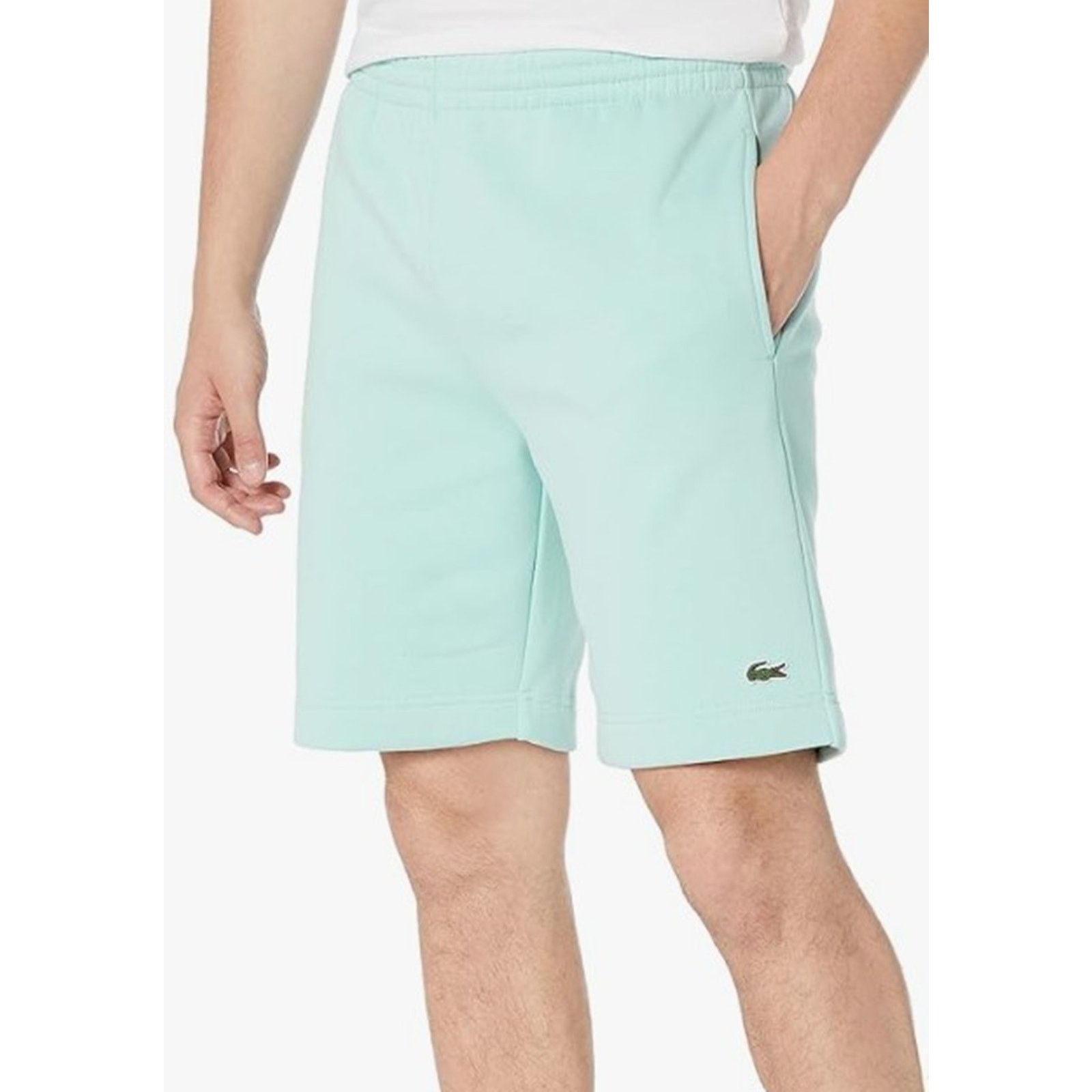 Lacoste Lacoste Men's Regular Fit Organic Cotton Shorts Mint 2XL Size US 42 / EU 58 - 1 Thumbnail