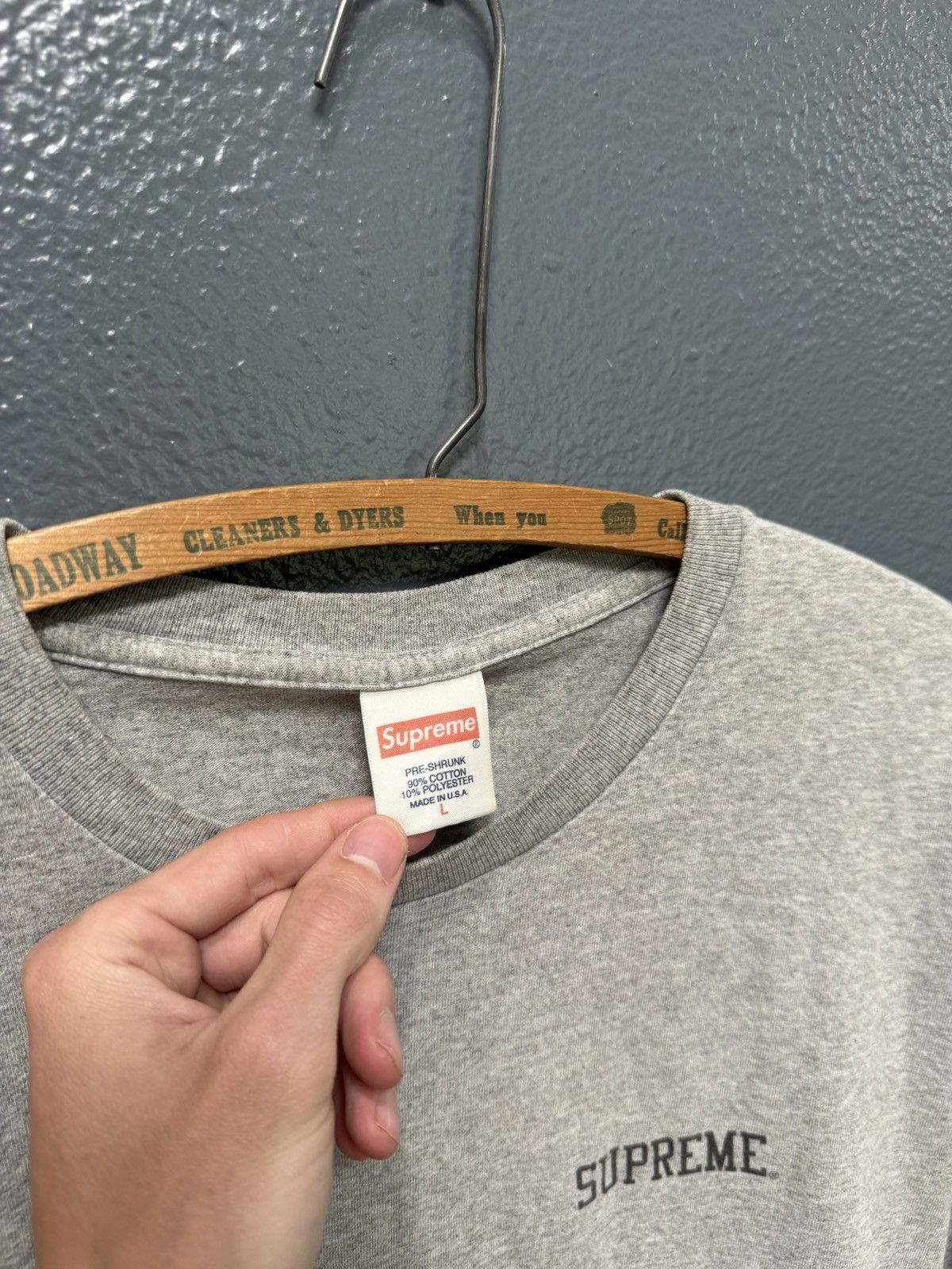 Supreme Supreme Araki Gray Long Sleeve Shirt Large Size US L / EU 52-54 / 3 - 4 Thumbnail