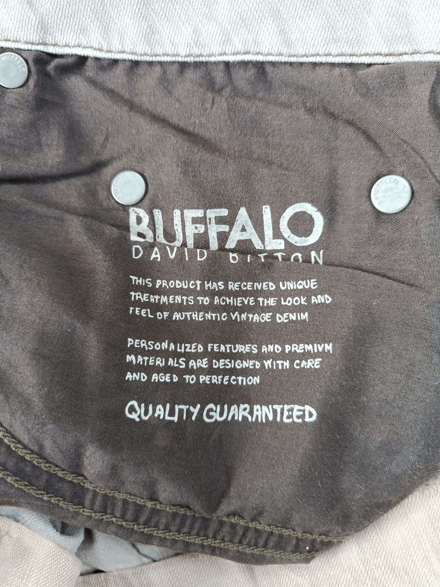 Buffalo David Bitton × Japanese Brand × Vintage VINTAGE FLARED Buffalo David Bitton Wide Leg Pants E244 Size US 36 / EU 52 - 12 Thumbnail