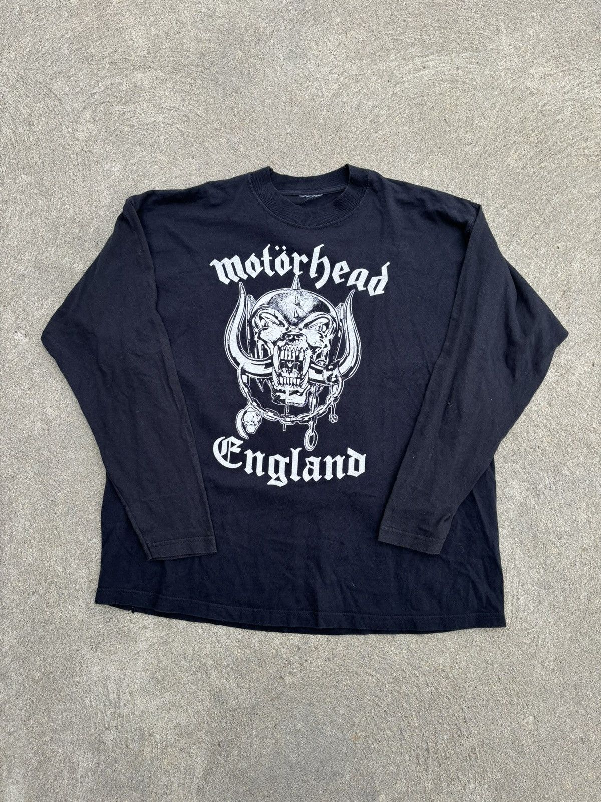 Band Tees RARE Vintage Motörhead England Born To Lose LS Shirt Size US L / EU 52-54 / 3 - 1 Thumbnail