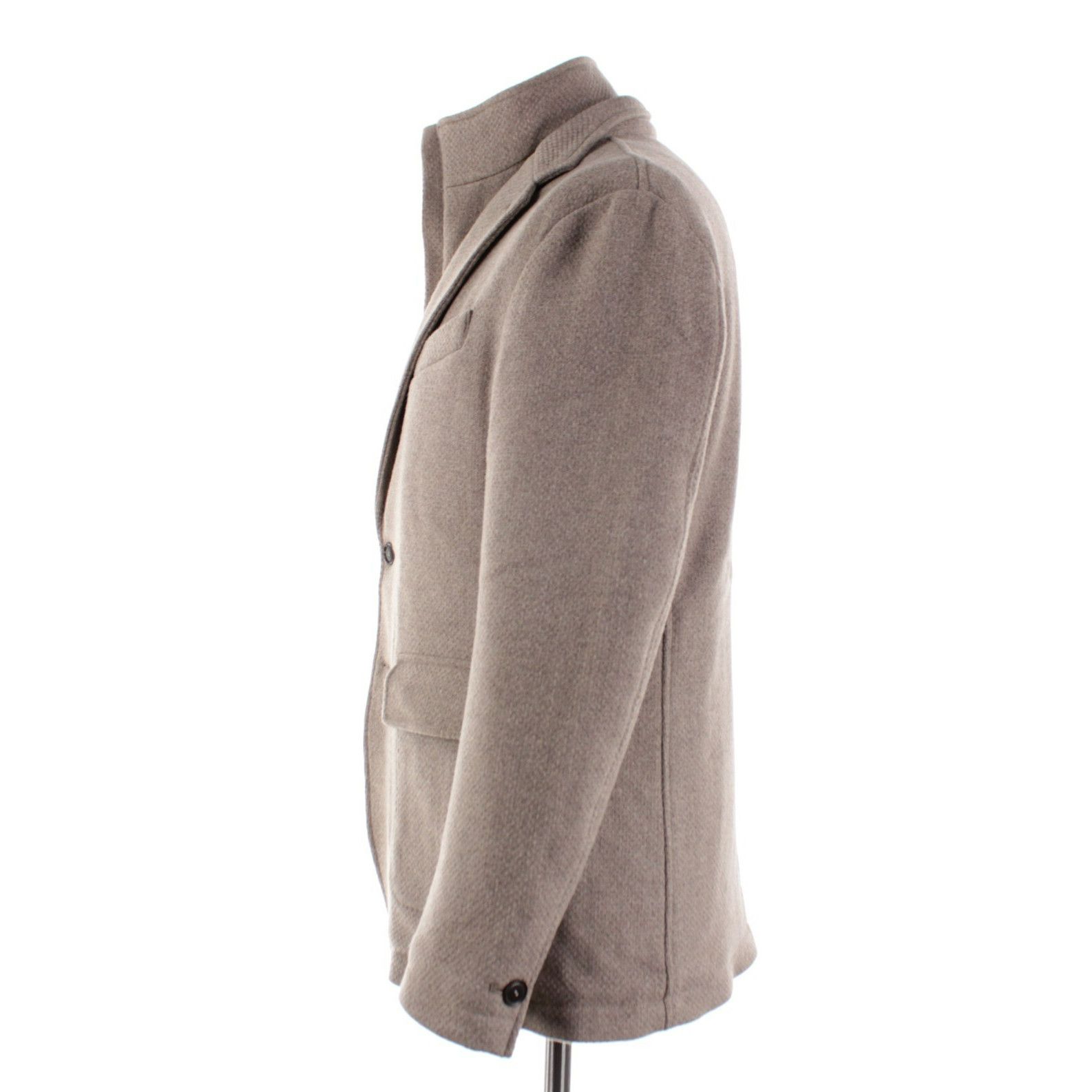 Luciano Barbera Luciano Barbera Jacket Size M US In Beige Wool Blend Size US M / EU 48-50 / 2 - 5 Thumbnail
