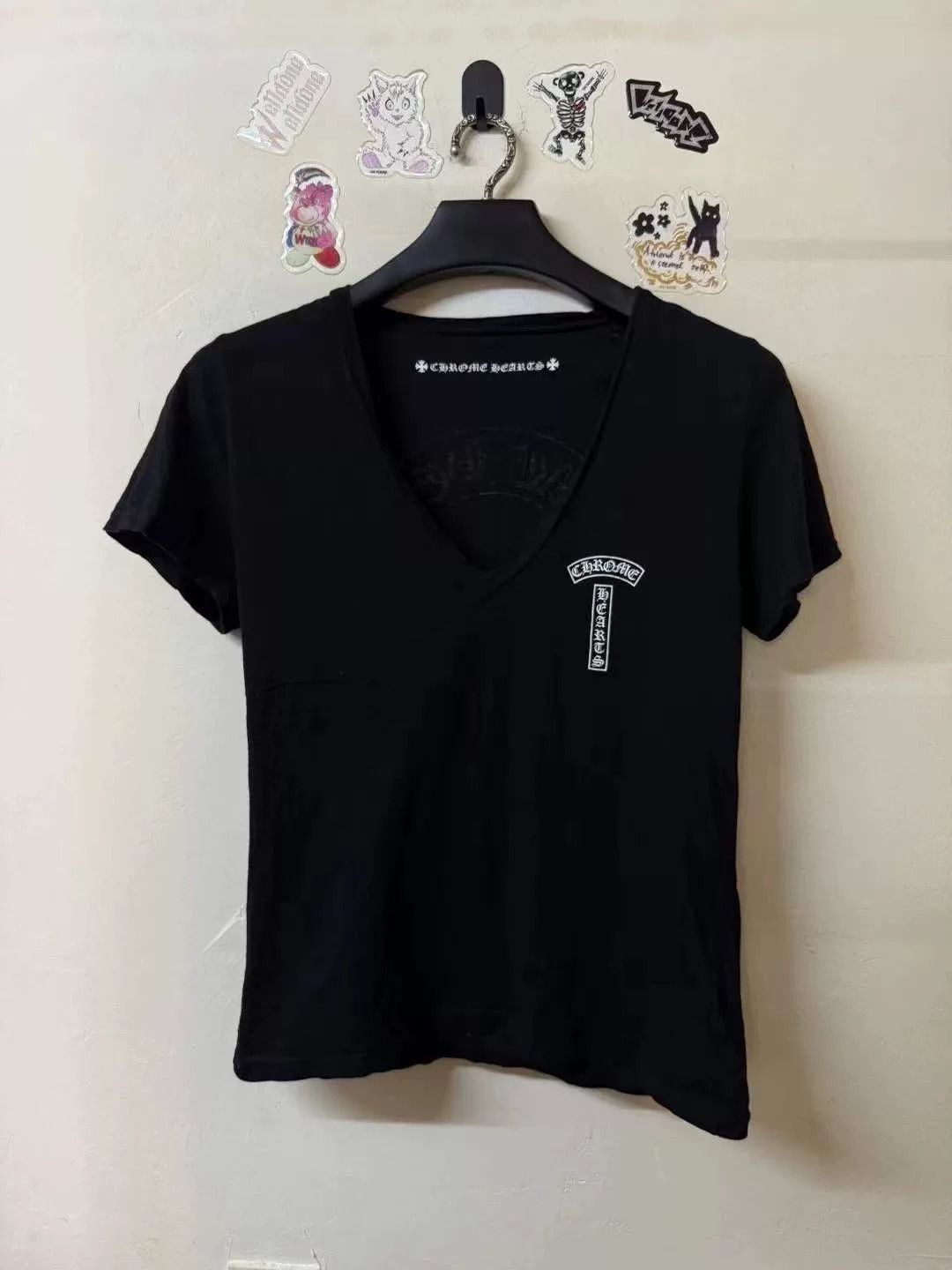 Chrome Hearts Matty Boy V-Neck Top
