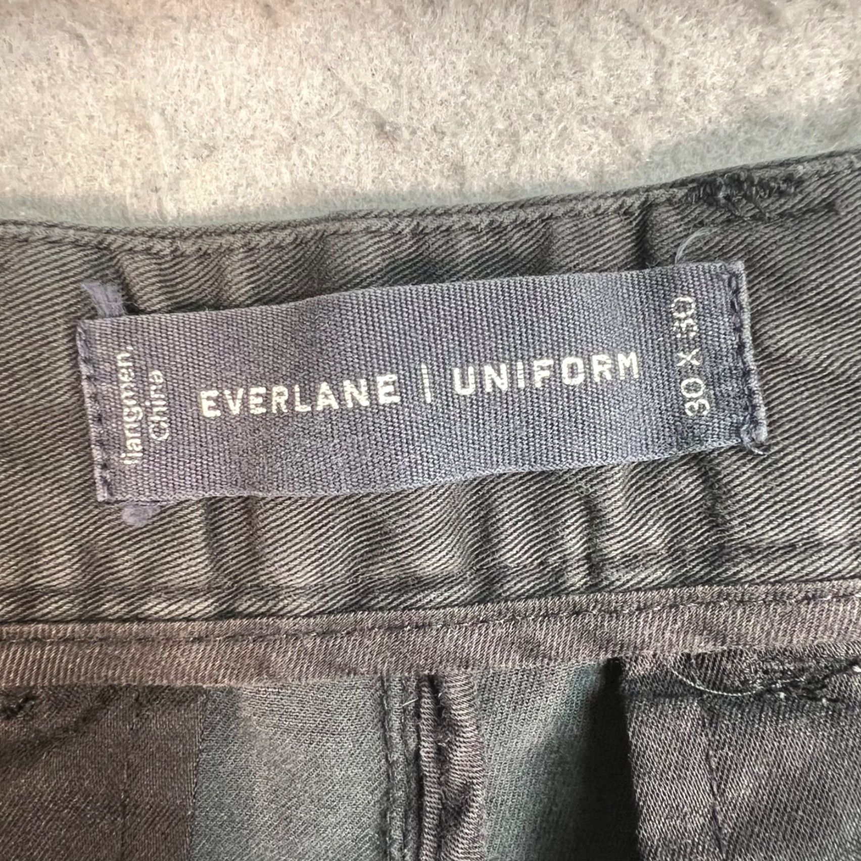 Everlane Everlane Chino Pants Adult 30 Gray Slim Flat Front Cotton Blend Workwear Casual Mens Size US 30 / EU 46 - 3 Thumbnail