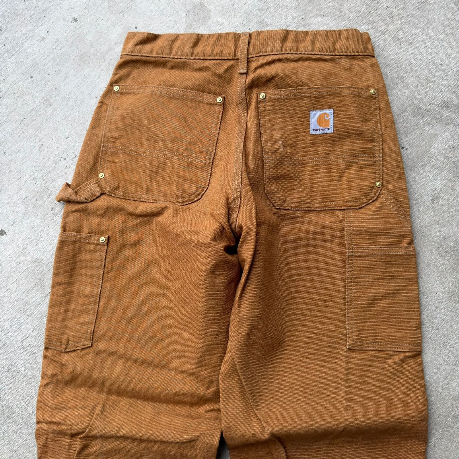 Carhartt × Vintage Carhartt brown double knee work wear carpenter pants Size US 30 / EU 46 - 4 Thumbnail
