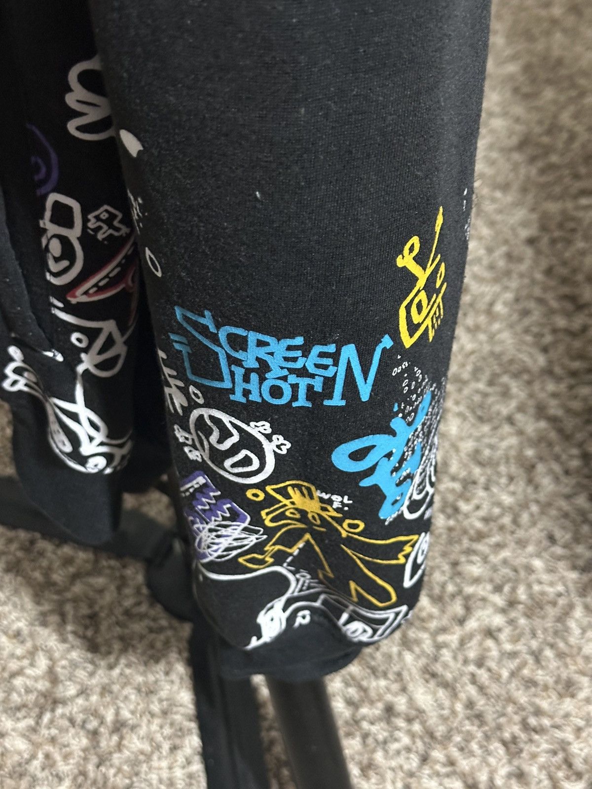 Other SCREENSHOT Mens Urban Premium Fleece Hoodie Embroidery Large Size US L / EU 52-54 / 3 - 5 Thumbnail