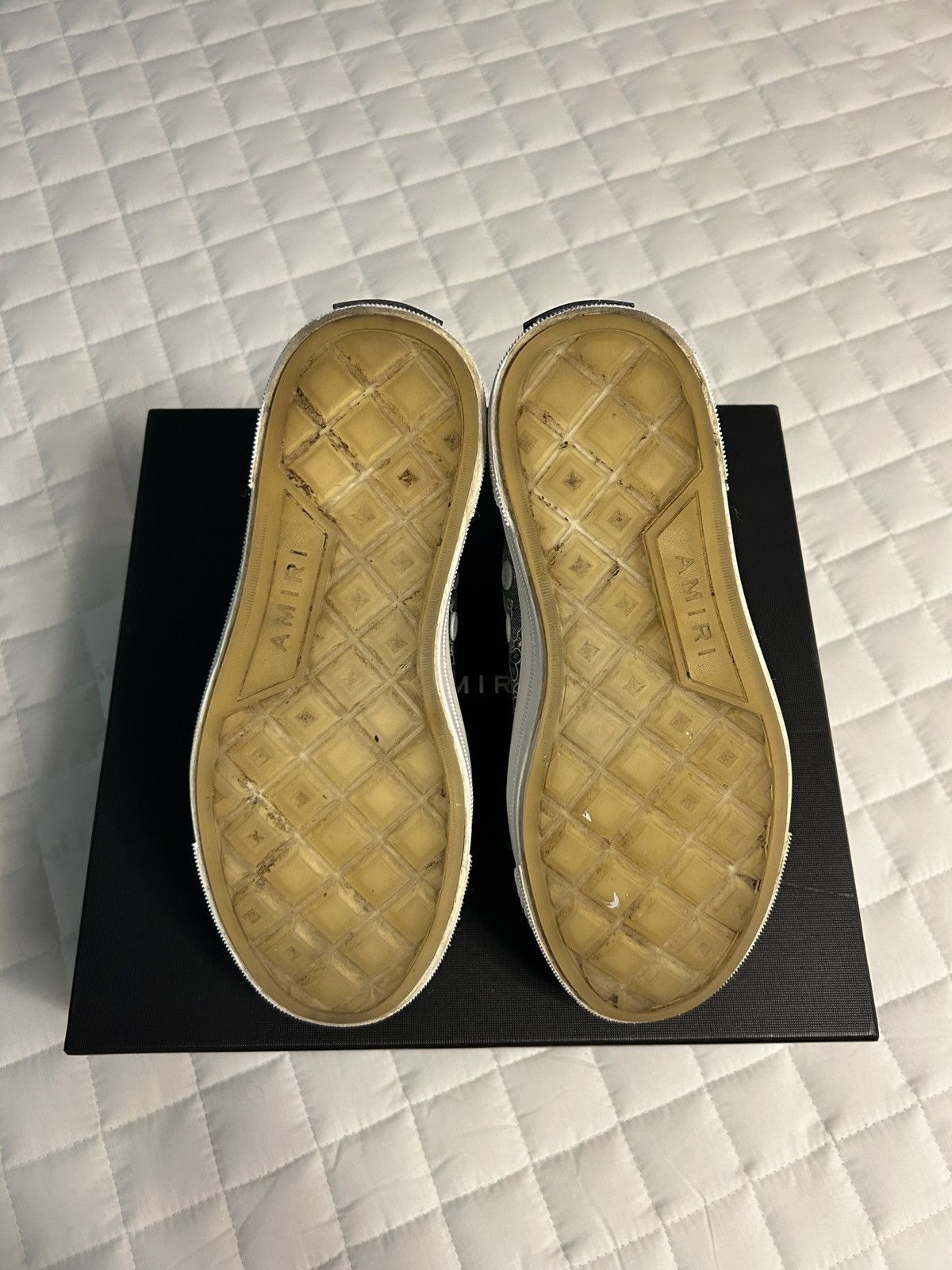 Amiri Amiri Court High-Top Bandana Sneakers Size US 7 / IT 37 - 7 Thumbnail