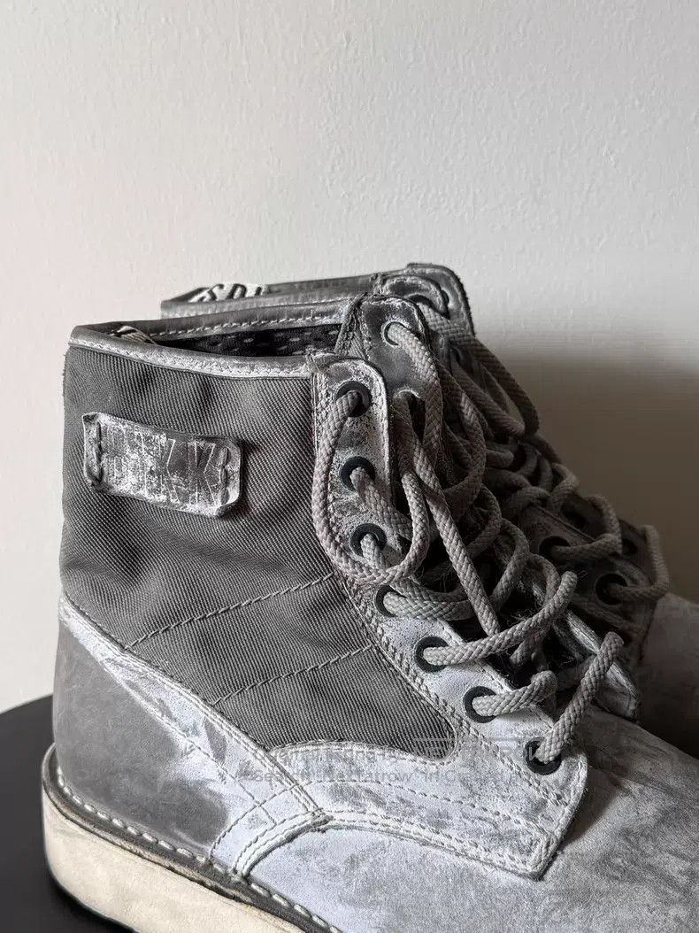 Dirk Bikkembergs Dirk Bikkembergs Distressed Brushed Military Boots i Size US 9 / EU 42 - 5 Thumbnail