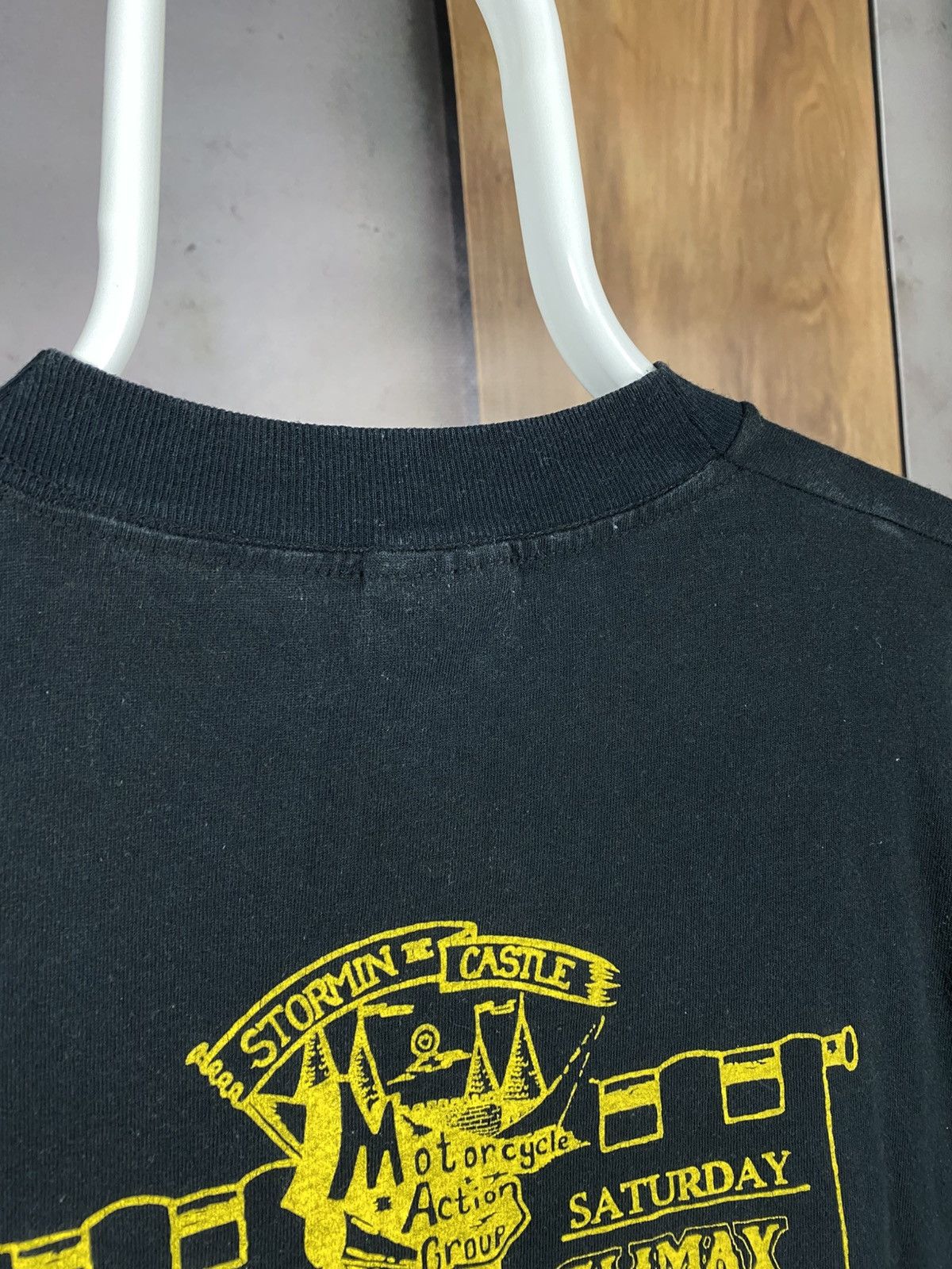 Vintage 🚧Vintage 1996 T-Shirt Stormin The Castle Biker Racing Tee🚧 Size US XL / EU 56 / 4 - 9 Thumbnail