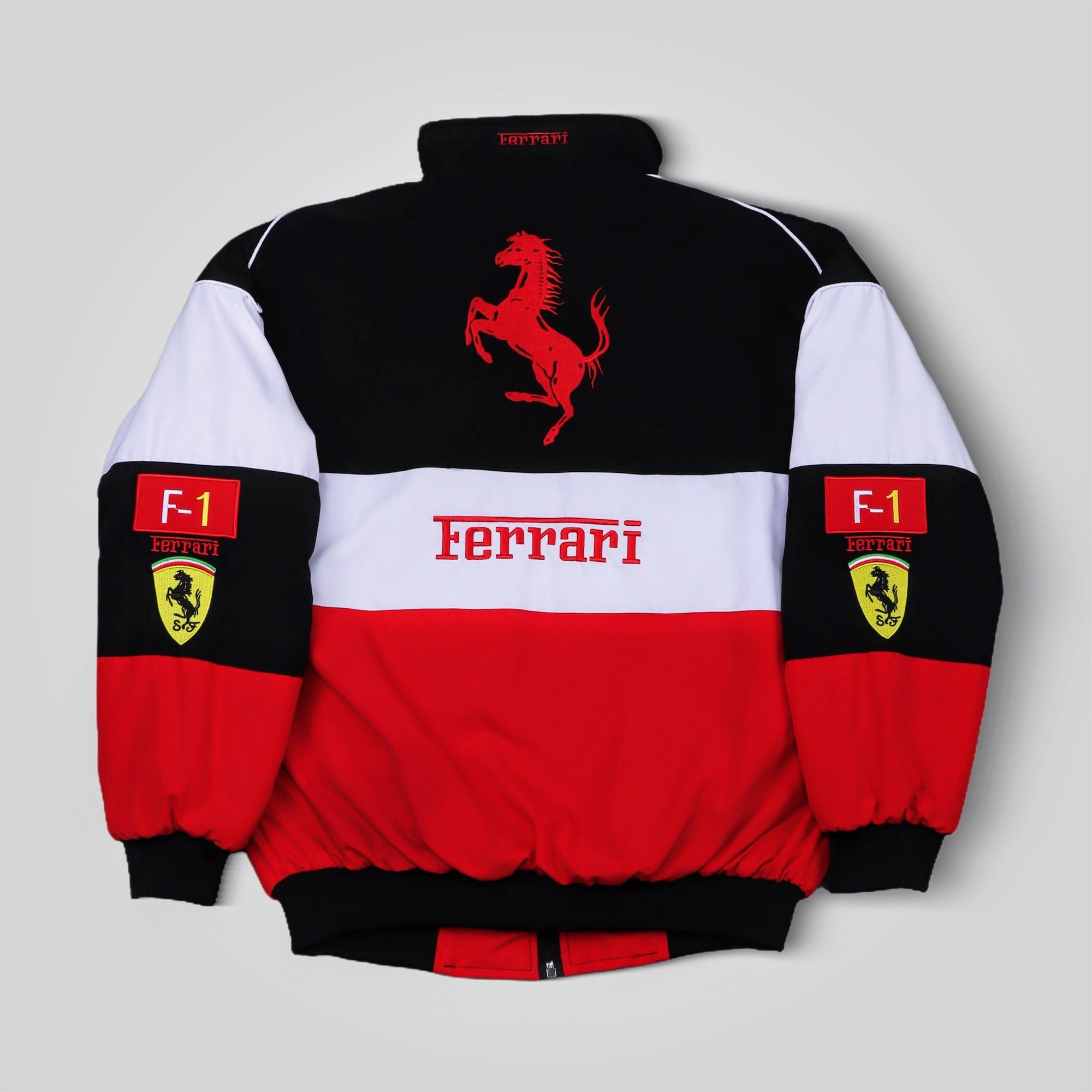Ferrari 🔥 FERRARI ADULT F1 RACING JACKET VINTAGE EBROIDERED COTTON Size US XL / EU 56 / 4 - 3 Thumbnail