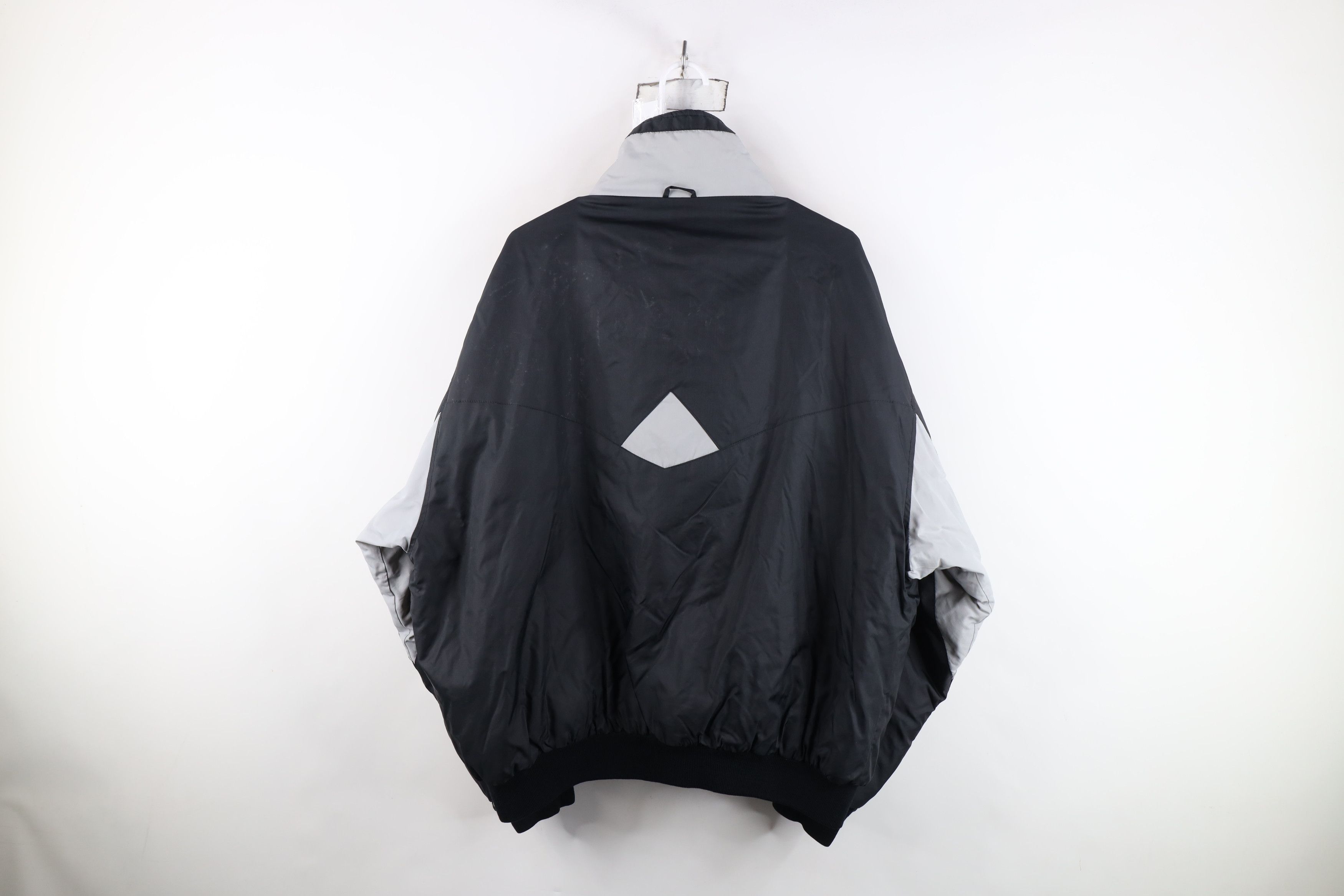 Vintage Vintage 90s LA Los Angeles Raiders Football Jacket Black NWA Size US XXL / EU 58 / 5 - 13 Thumbnail