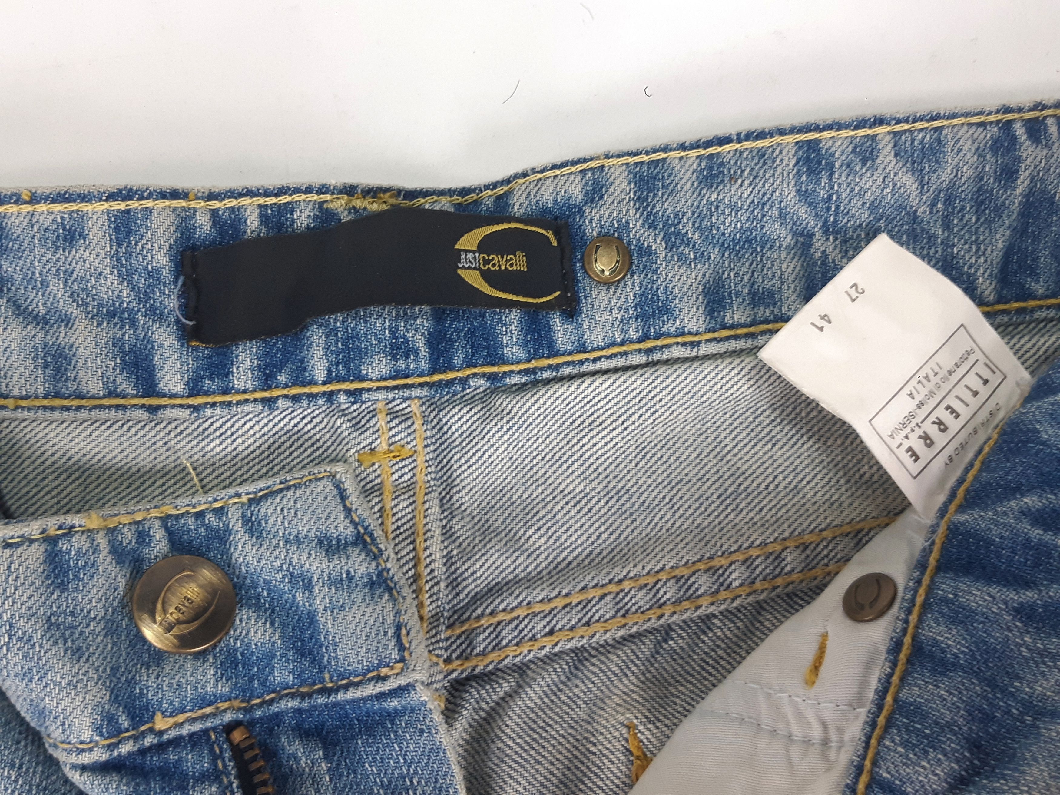 Just Cavalli Vintage JUST CAVALLI Italy Jeans size 27/41 NEW Size 27" / US 4 / IT 40 - 5 Thumbnail