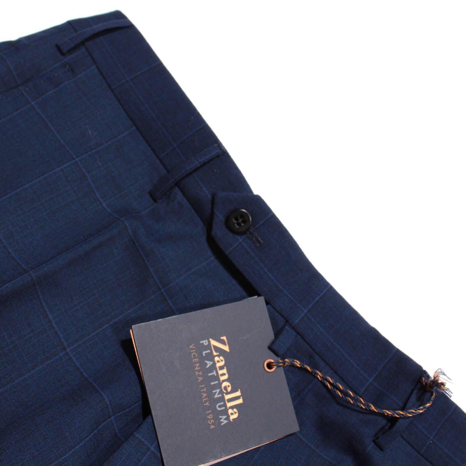 Zanella Zanella New with tags Dress Pants Size 33 US In Blue Size US 33 - 1 Thumbnail