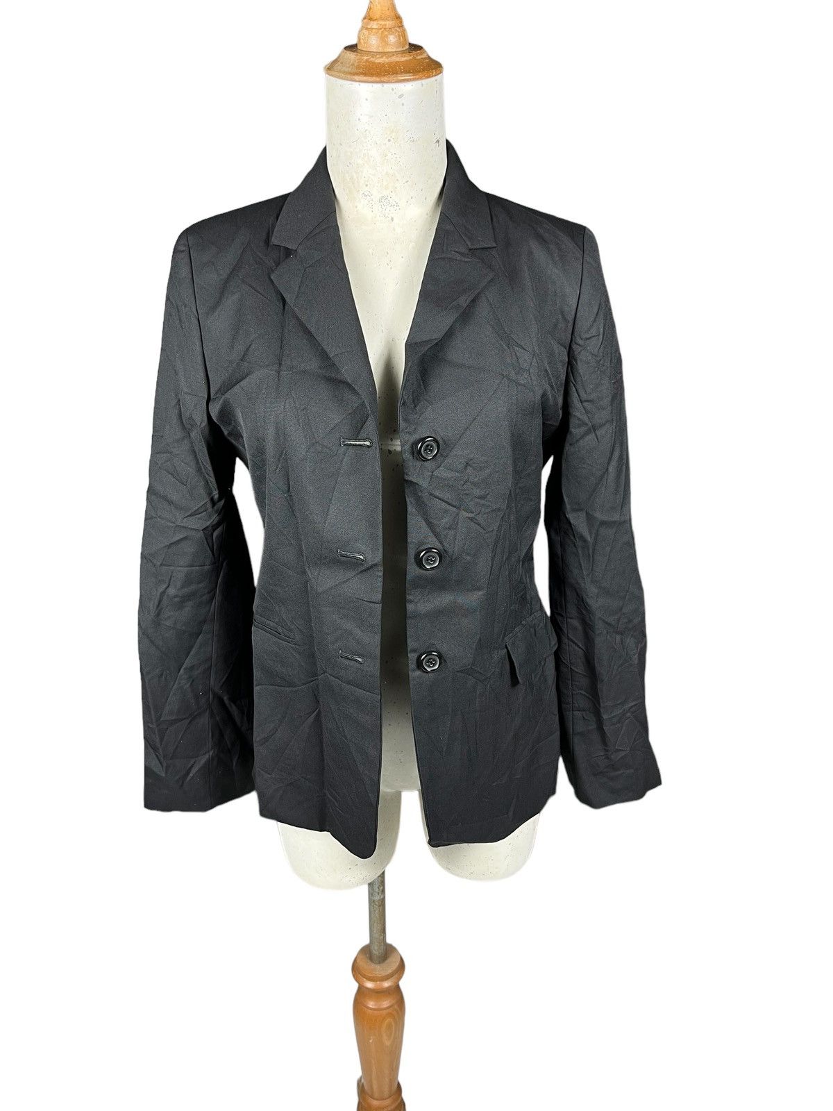 Kansai Yamamoto × Tsumori Chisato × Yohji Yamamoto Ined Blazer Yohji Yamamoto Wool Women Size S / US 4 / IT 40 - 1 Thumbnail