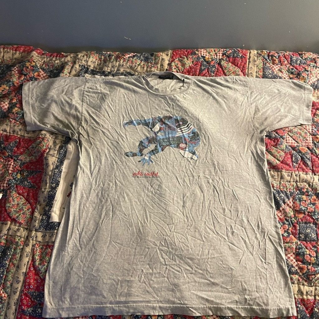Ecko Unltd. Ecko x Marvel Unlimited Gray T-Shirt the black rhino size 3X Size US XXL / EU 58 / 5 - 1 Thumbnail