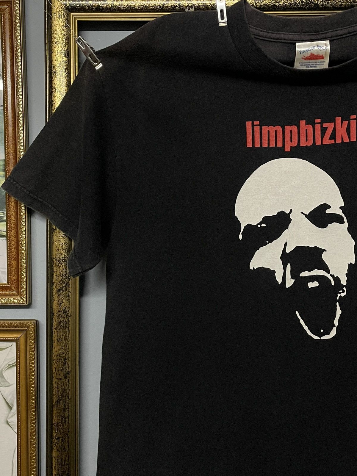 Band Tees Vintage Original Limpbizkit Screaming Face Sunfaded Tshirt Size US L / EU 52-54 / 3 - 3 Thumbnail