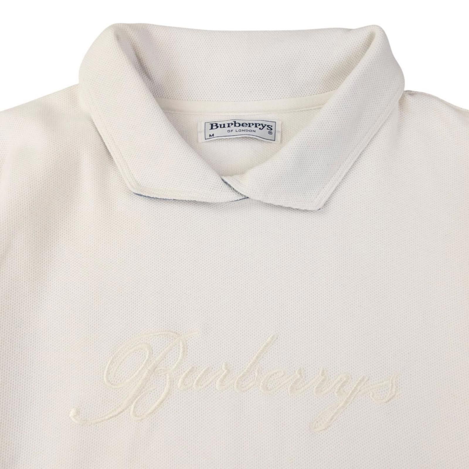 Burberry Vintage Burberry Embroidered Polo Sweatshirt Size S Size US S / EU 44-46 / 1 - 3 Thumbnail