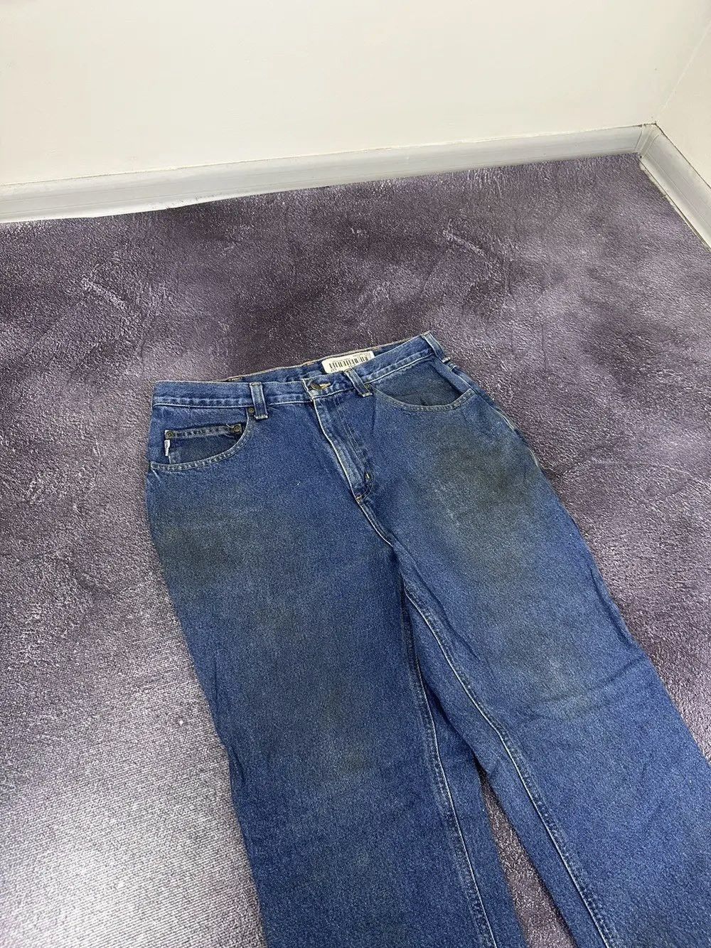 Carhartt Vintage Carhartt USA Stone Washed Faded Opium Y2K Work Jeans Size US 32 / EU 48 - 14 Thumbnail