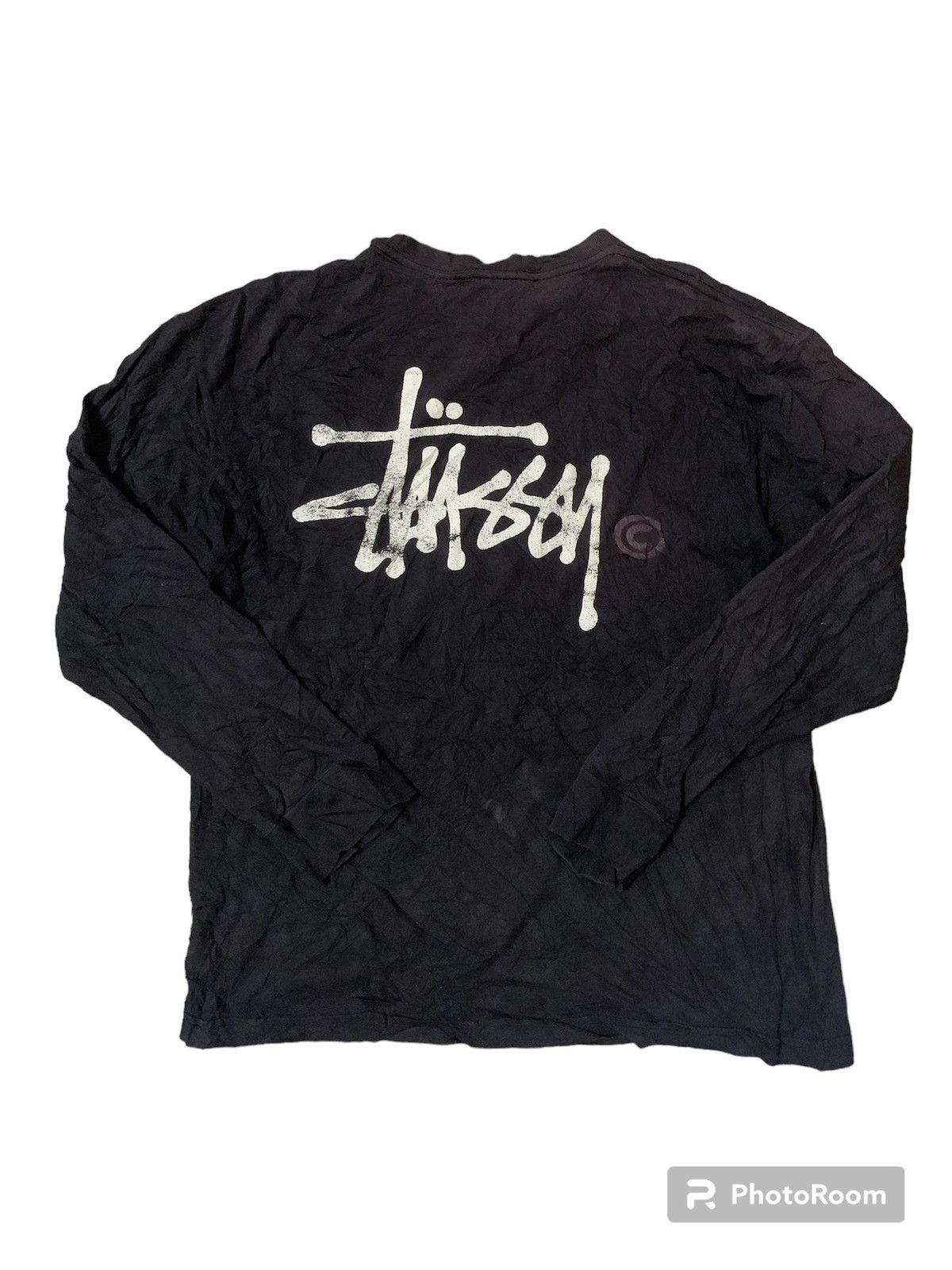Stussy × Vintage Stussy Big Spellout Long Sleeve Tee Size US L / EU 52-54 / 3 - 1 Thumbnail
