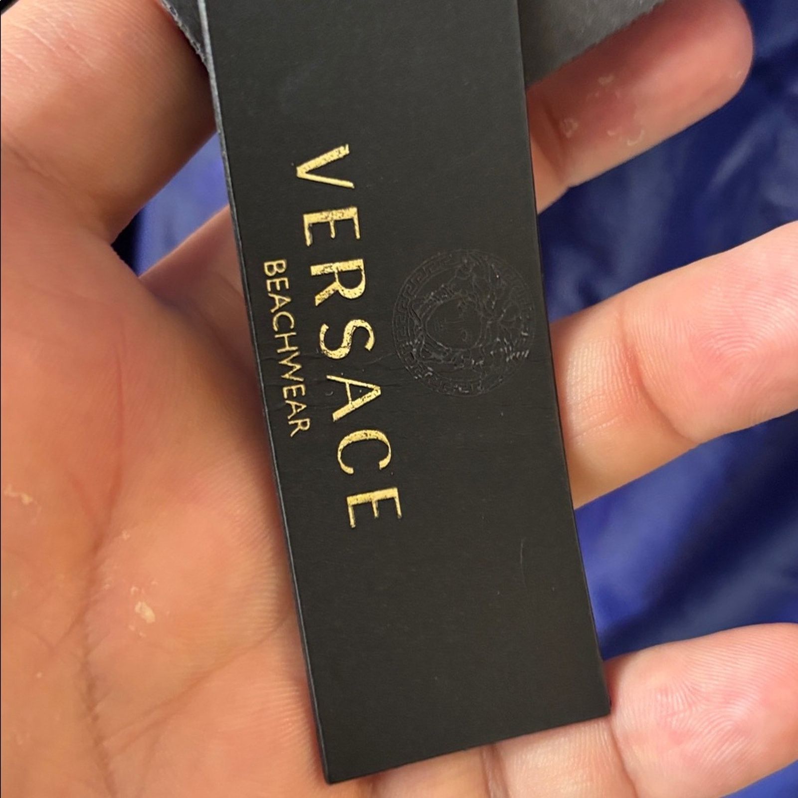 Versace NWT Versace Black Beachwear Tag Purple Women's Size S Size S / US 4 / IT 40 - 3 Thumbnail