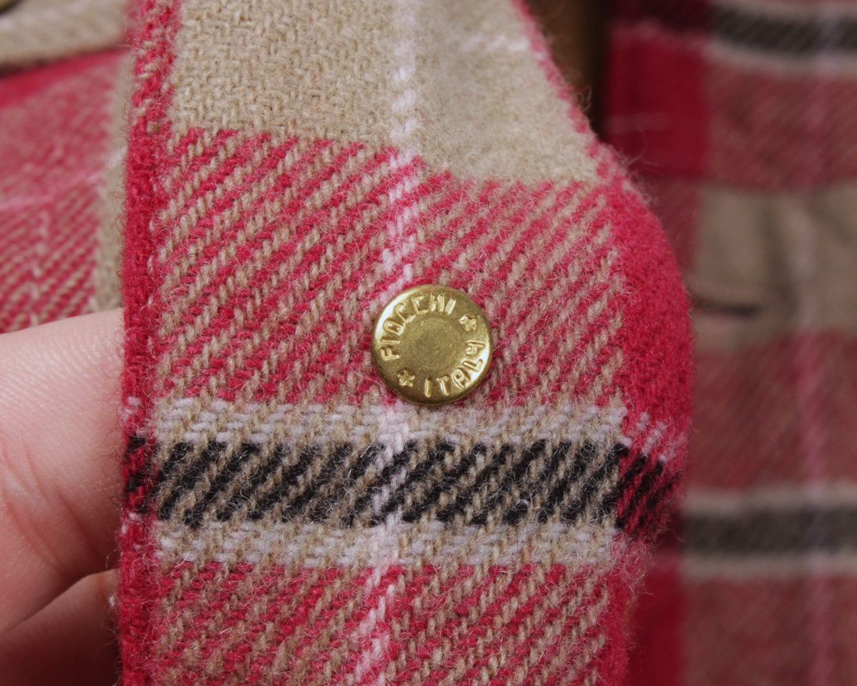 Designer × Dolce & Gabbana × Vintage DOLCE GABBANA Vintage Wool Plaid Check Cropped Button Jacket Size S / US 4 / IT 40 - 11 Thumbnail