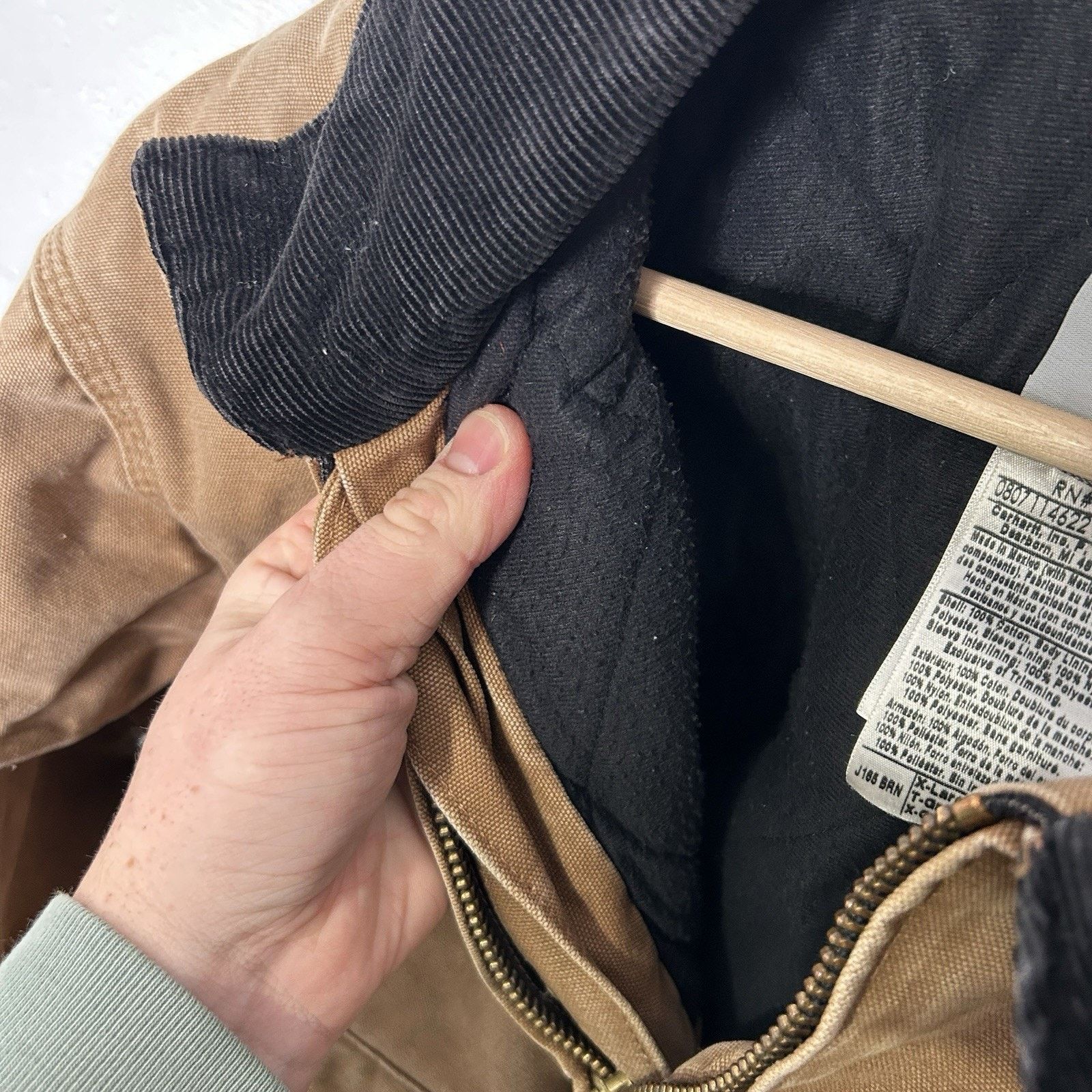 Carhartt Vintage Carhartt Quilted Sandstone Bomber Jacket “Brown” Size US XL / EU 56 / 4 - 10 Thumbnail