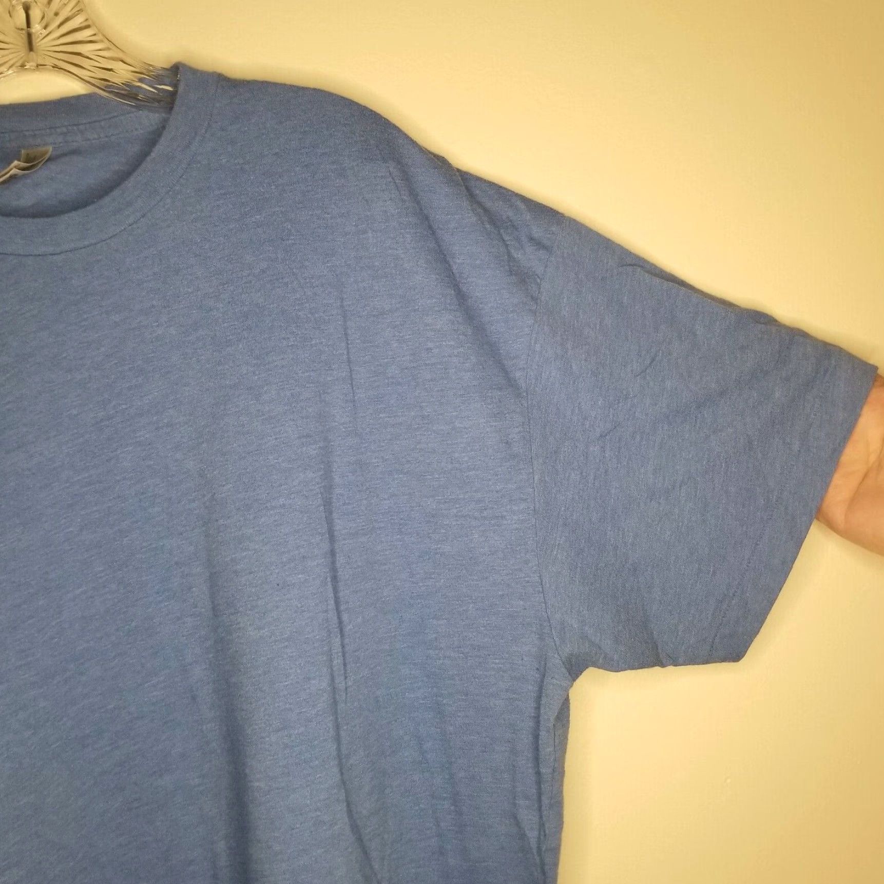 Vintage 50 50 Men's Blue Short Sleeve T-Shirt 2XL Size US XXL / EU 58 / 5 - 2 Thumbnail