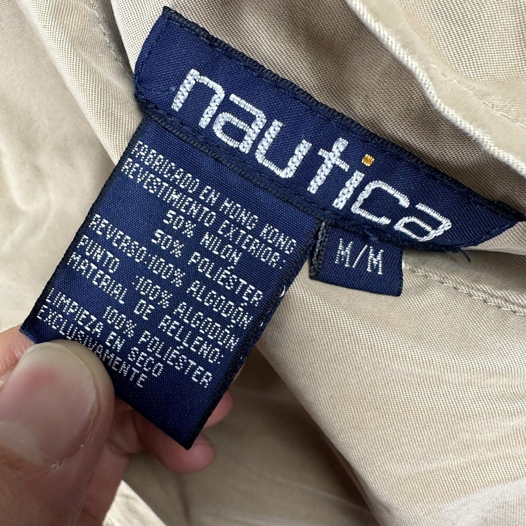 Nautica VINTAGE Nautica Jacket Mens M Khaki Reversible Bomber Blackwatch Plaid 90s Size US M / EU 48-50 / 2 - 6 Thumbnail
